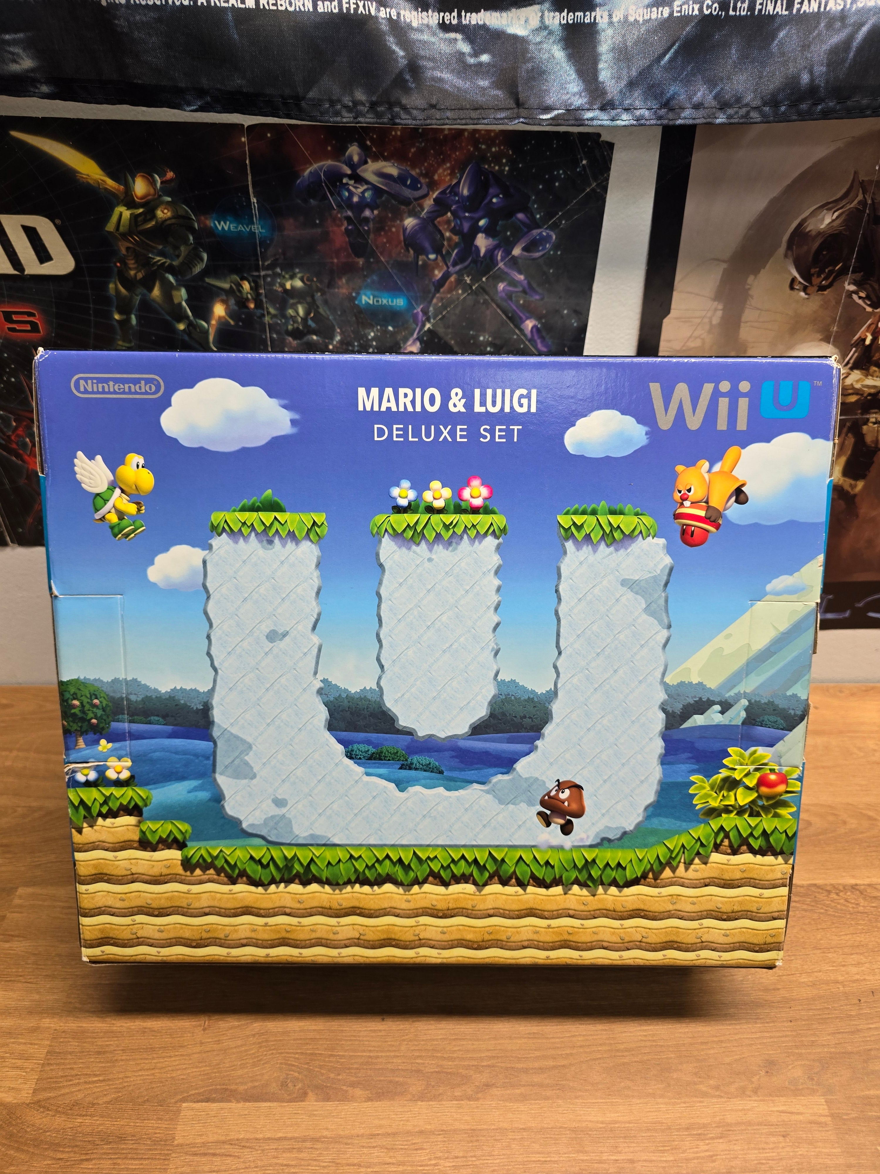 Nintendo Mario & Luigi Deluxe Wii U 32gb Console Bundle