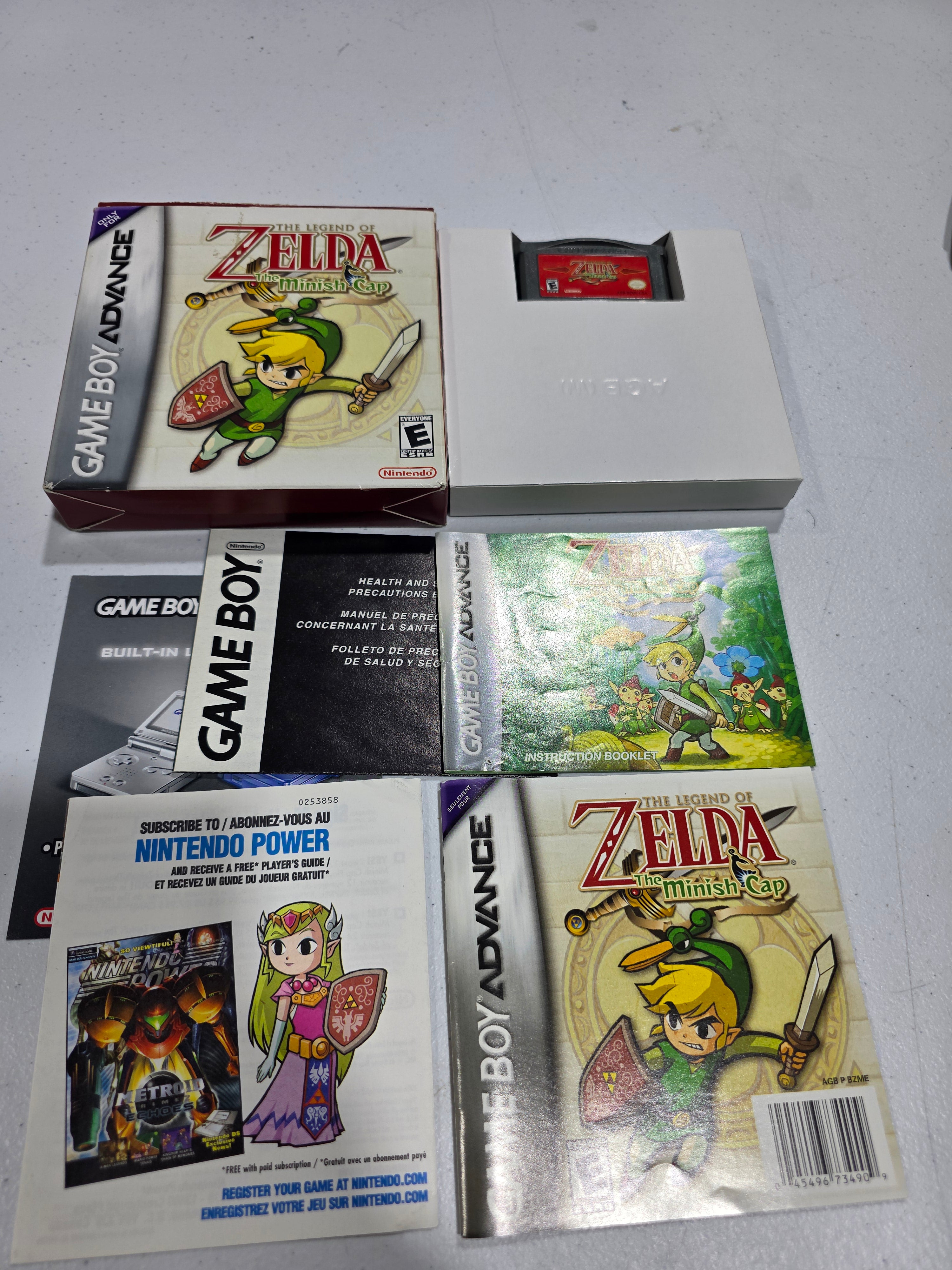 The Legend of Zelda Minish Cap - Nintendo Game Boy Advance