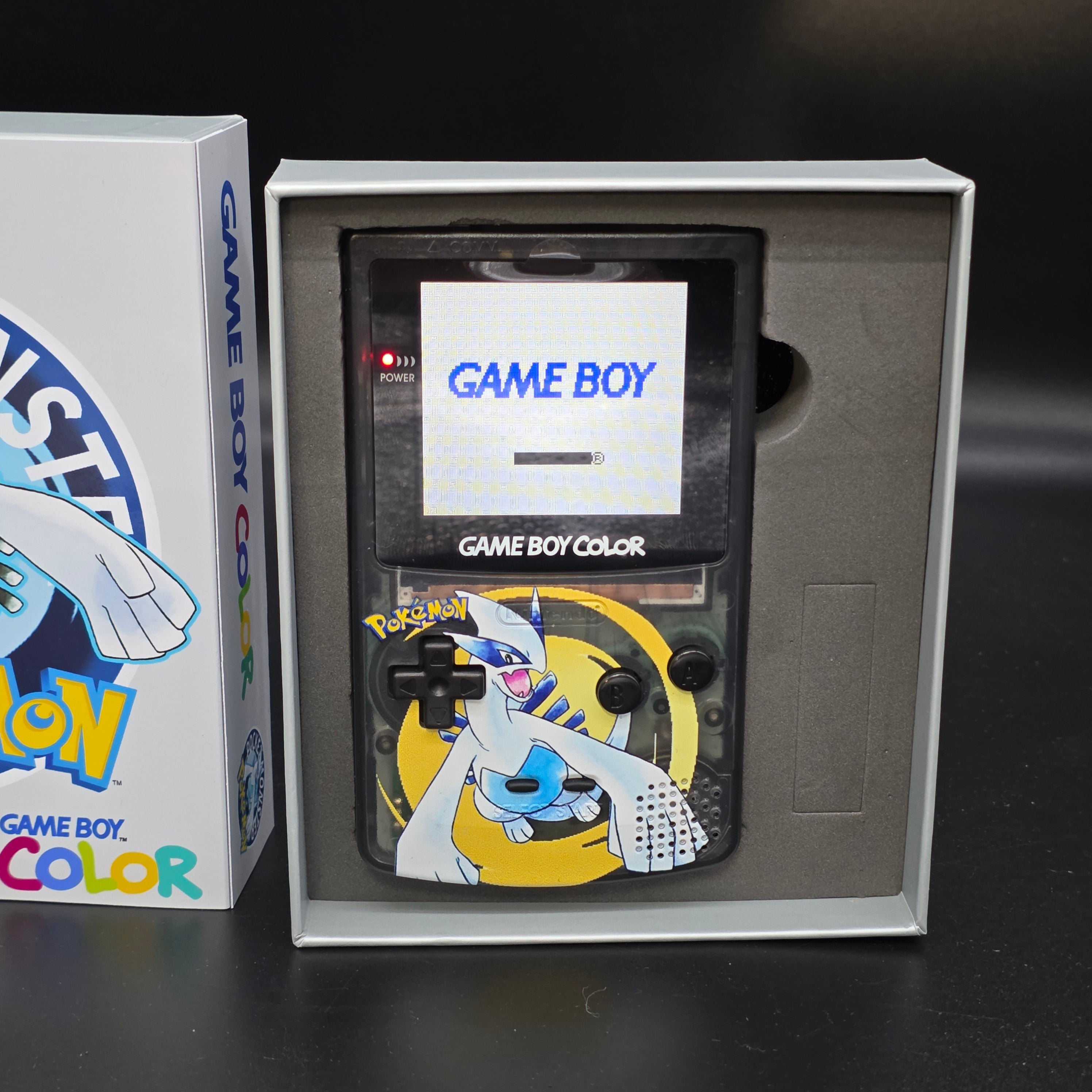 Nintendo Game Boy Color (GBC) Custom Lugia Backlit Handheld Console
