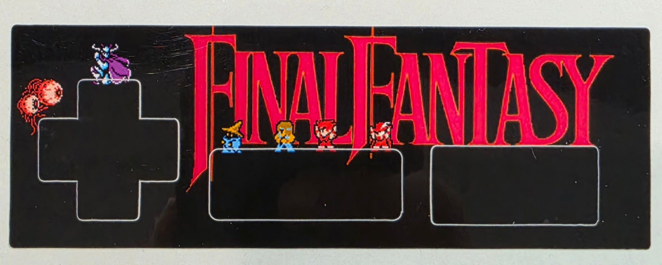 NES Controller Replacement Faceplate Stickers / Decals