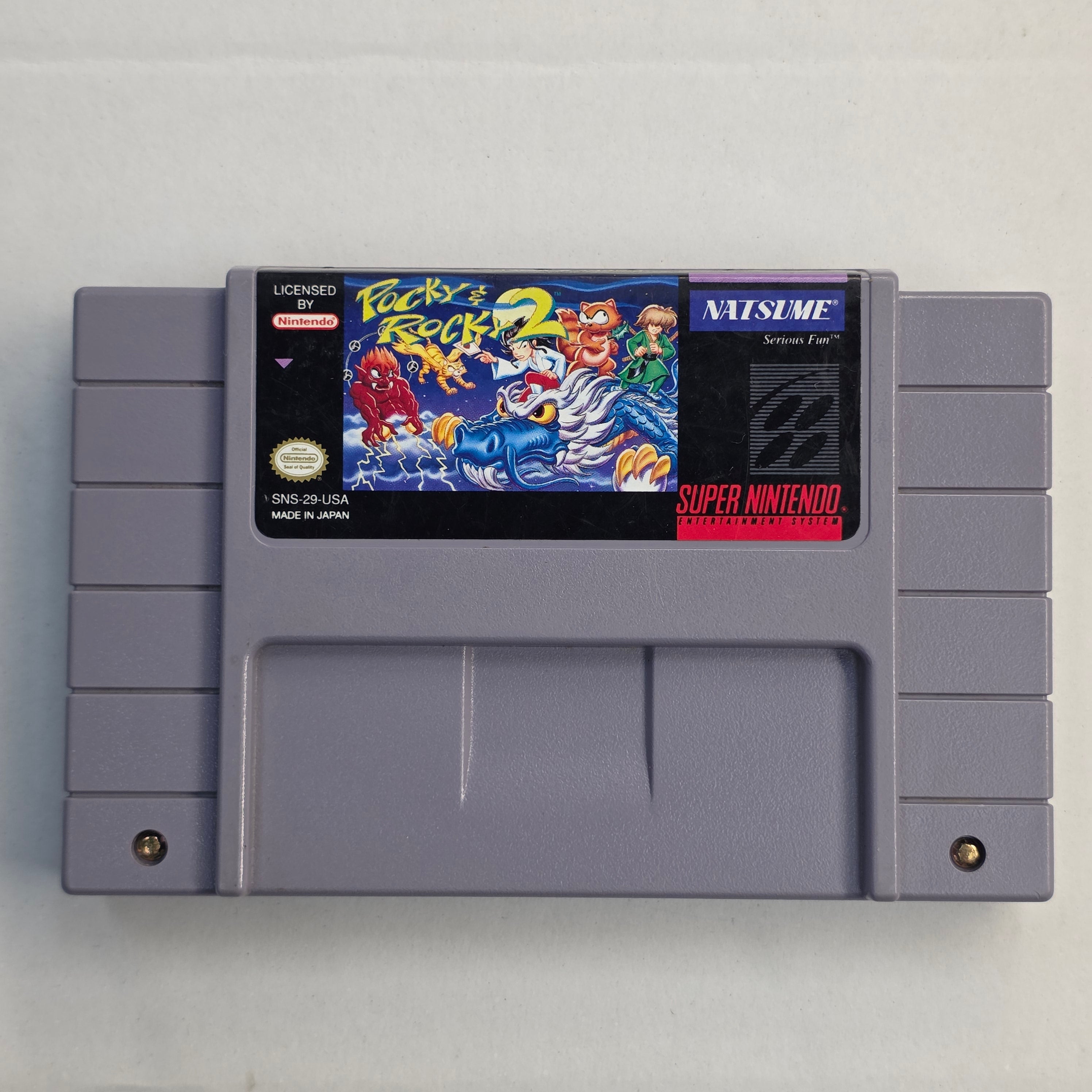 Pocky and Rocky 2 - Nintendo SNES