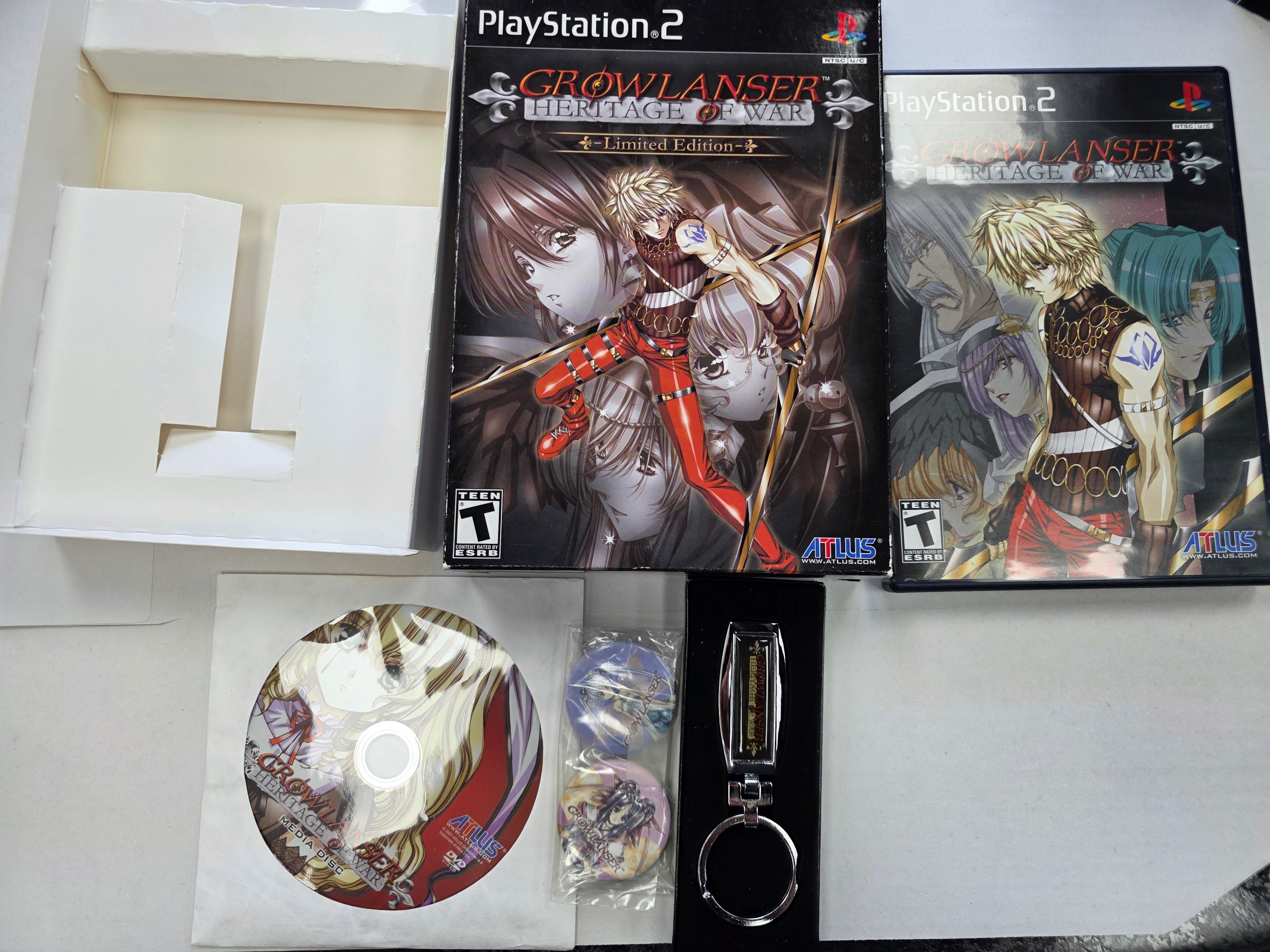 Growlanser Heritage of War [Limited Edition] - Sony PlayStation 2 (PS2)