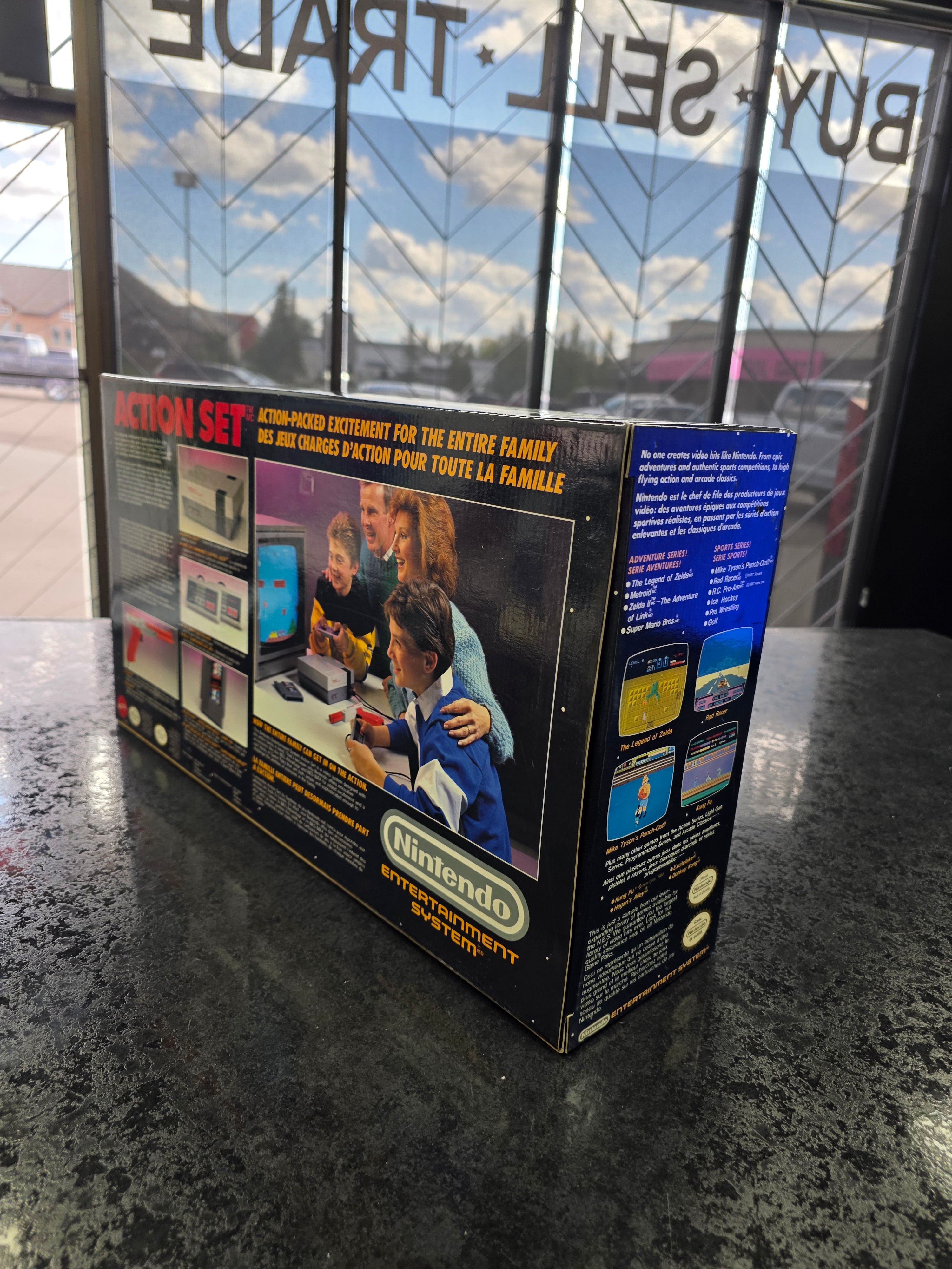 CIB Nintendo NES Action Set - Console Bundle