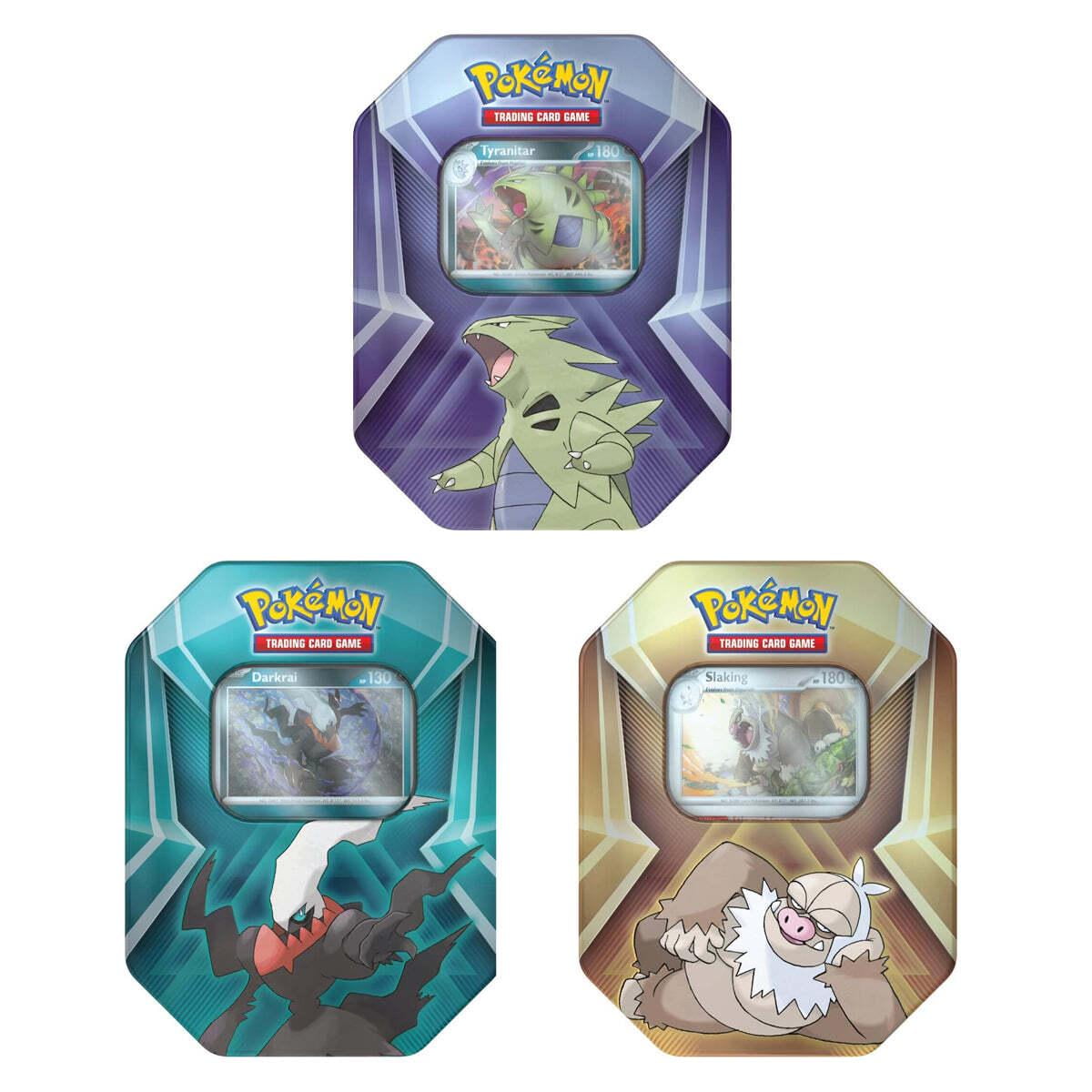 Pokemon TCG: Triple Whammy Tin (Receive one at Random)