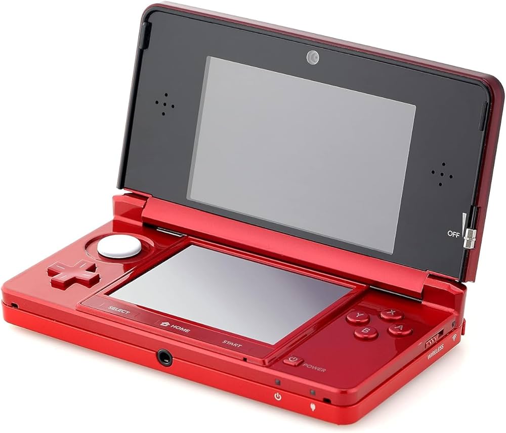 Nintendo 3DS Launch Edition Cosmo Red Handheld Console