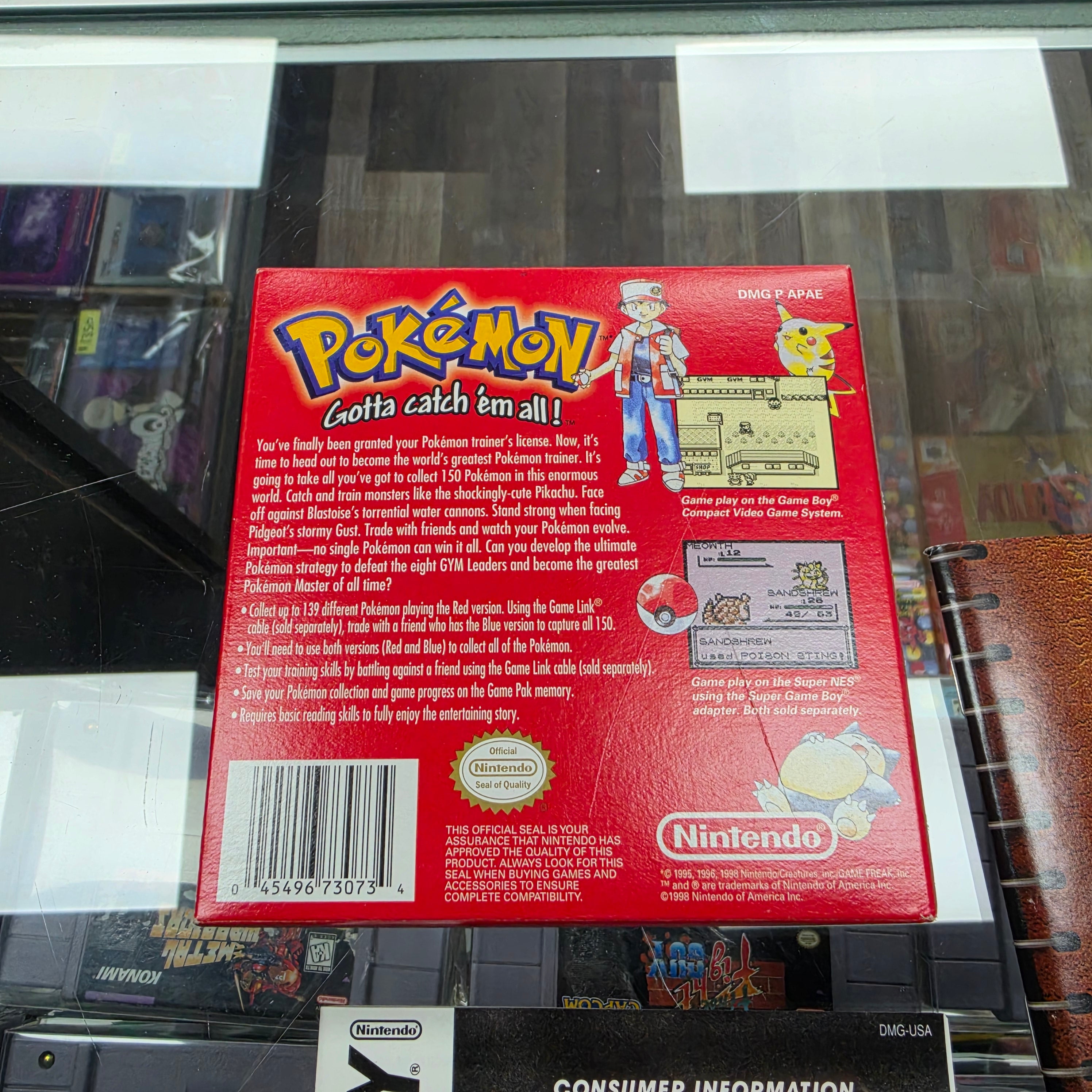 Pokemon Red - Nintendo Game Boy - Complete In Box - #3