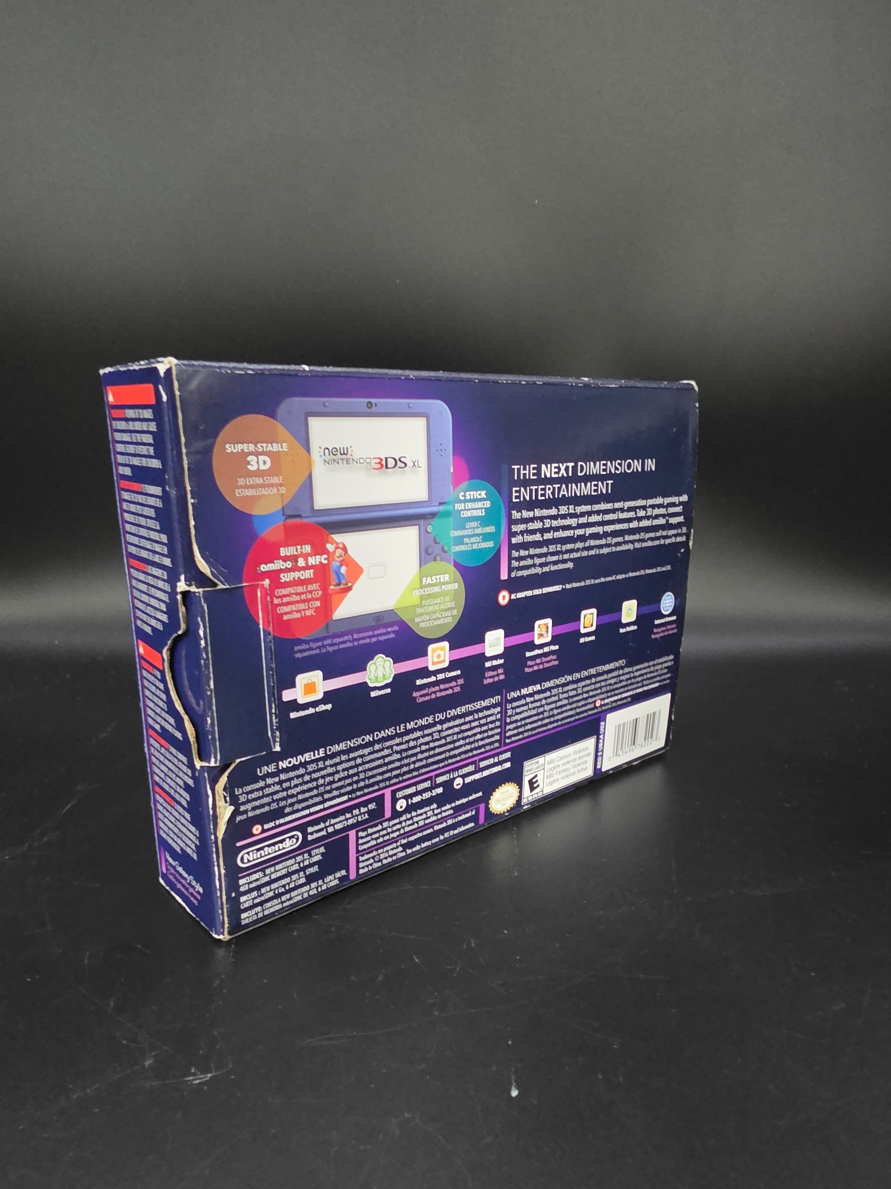 Complete in box "NEW" Nintendo 3DS XL Galaxy Handheld System [B]
