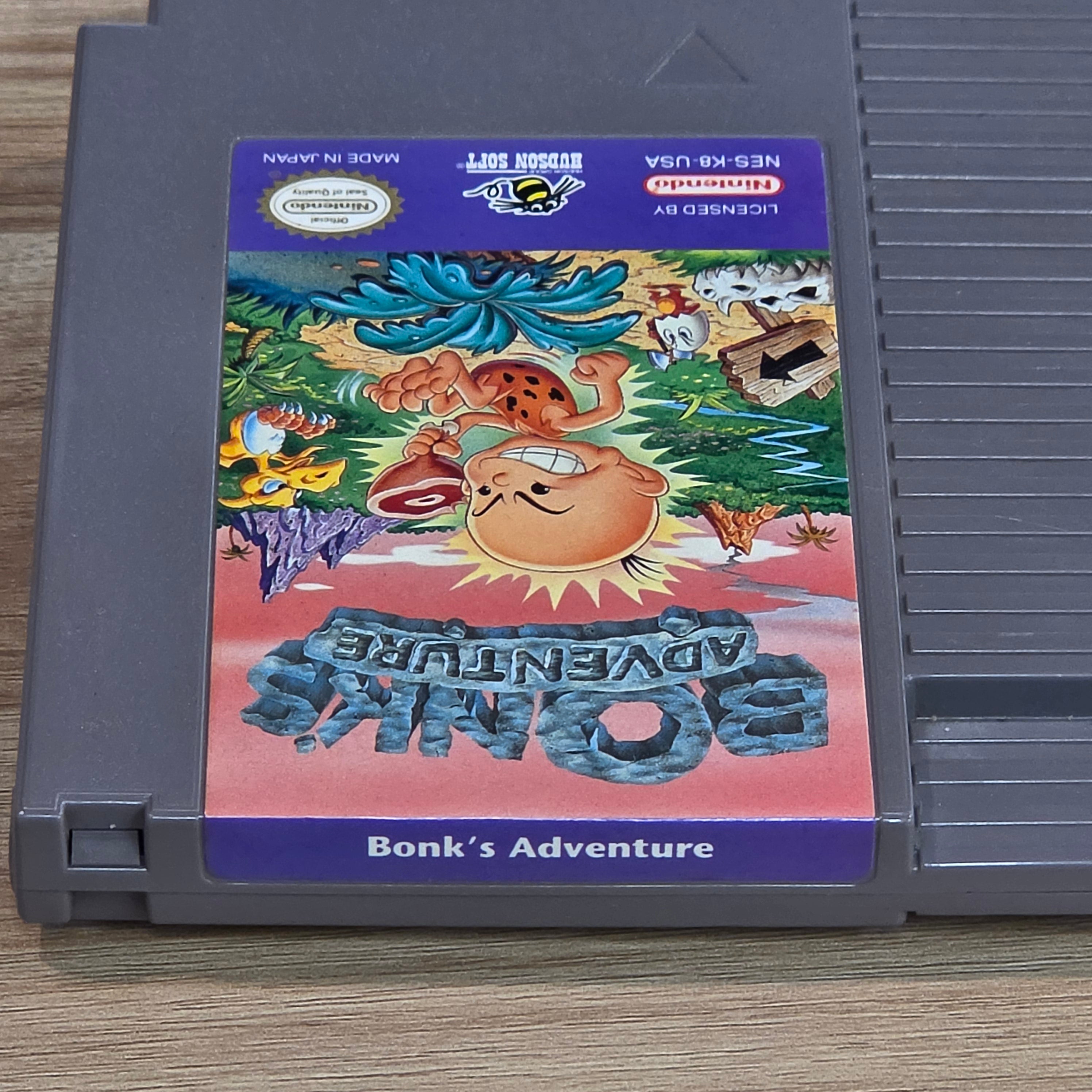Bonk's Adventure - Nintendo NES