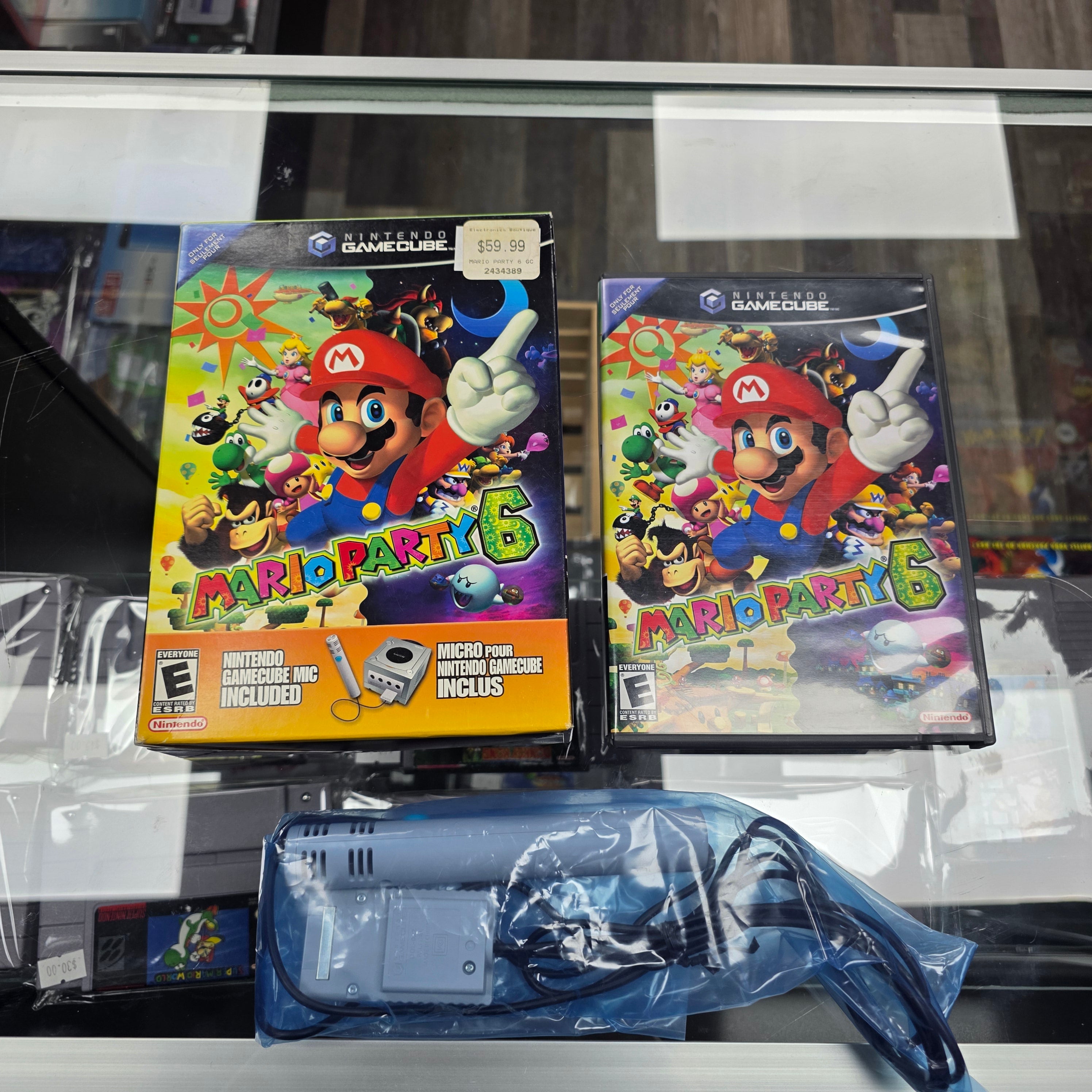 Mario Party 6 - Nintendo GameCube Microphone Bundle