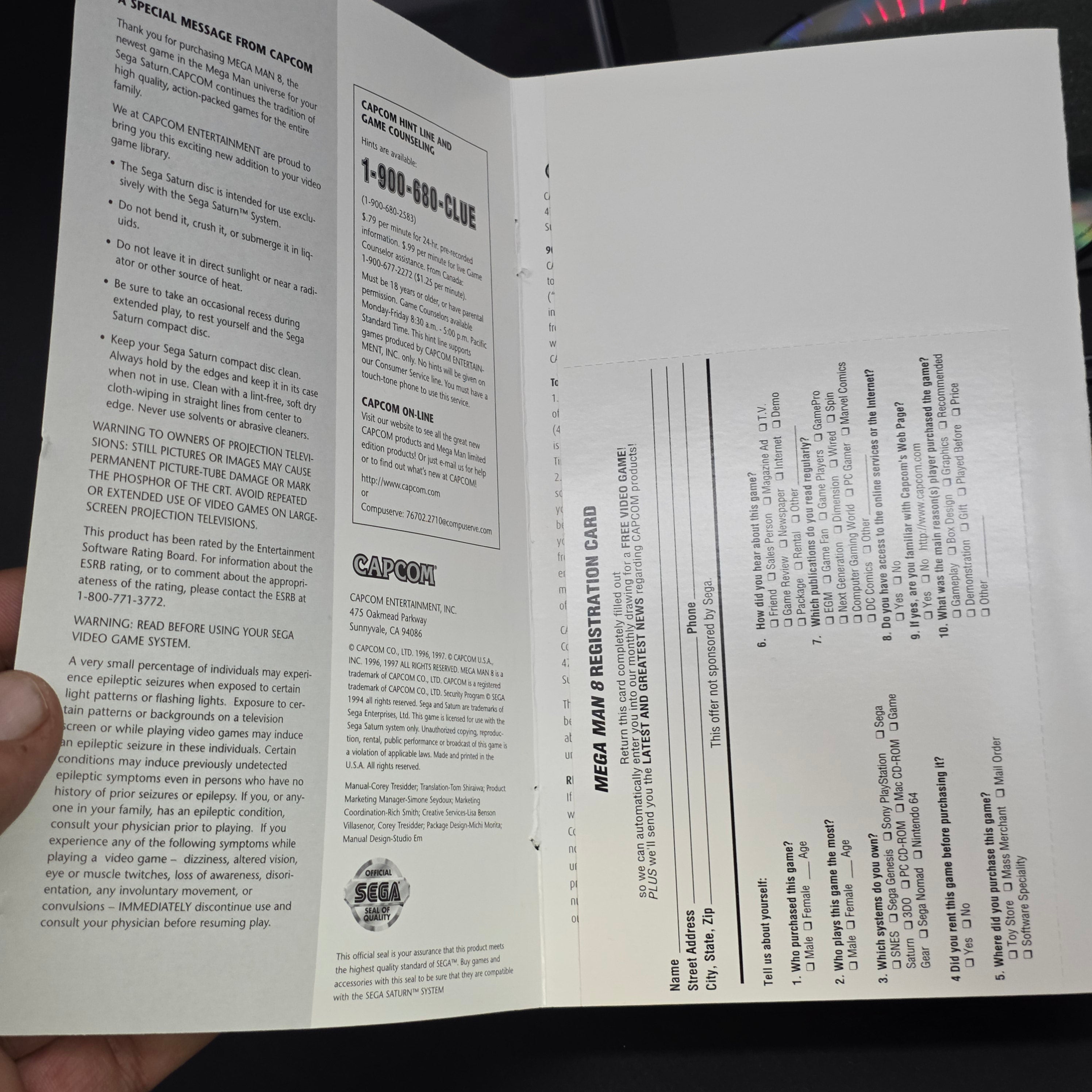 Mega Man 8 - Sega Saturn