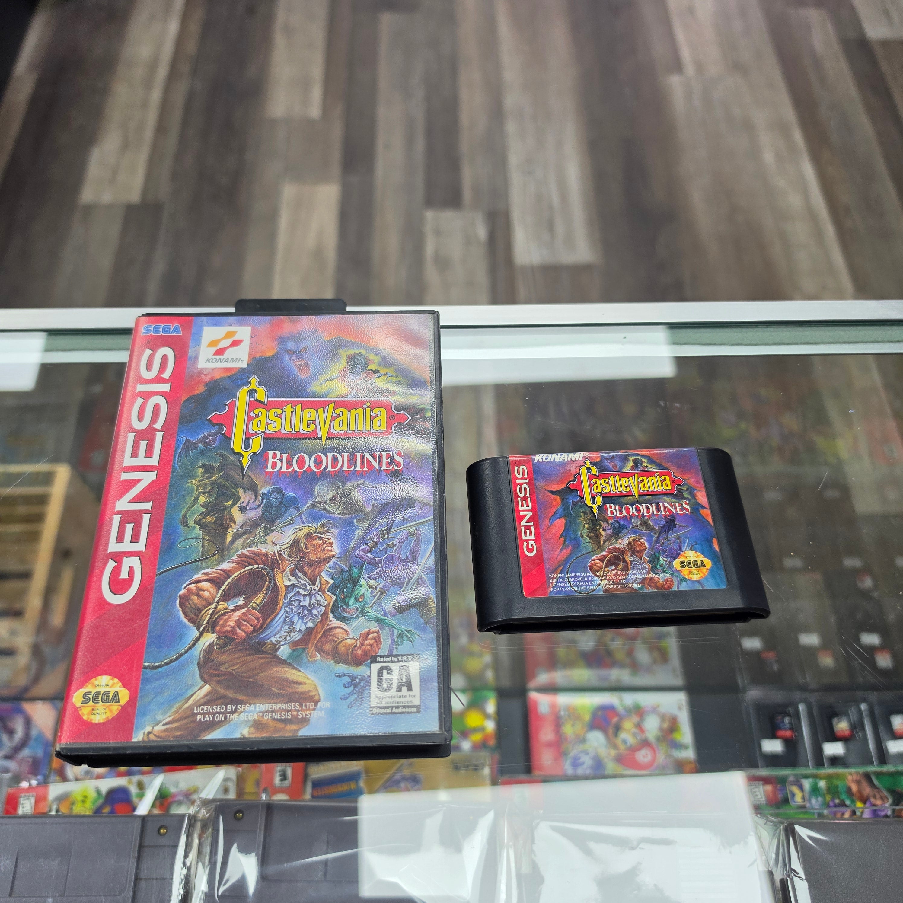 Castlevania Bloodlines - Sega Genesis