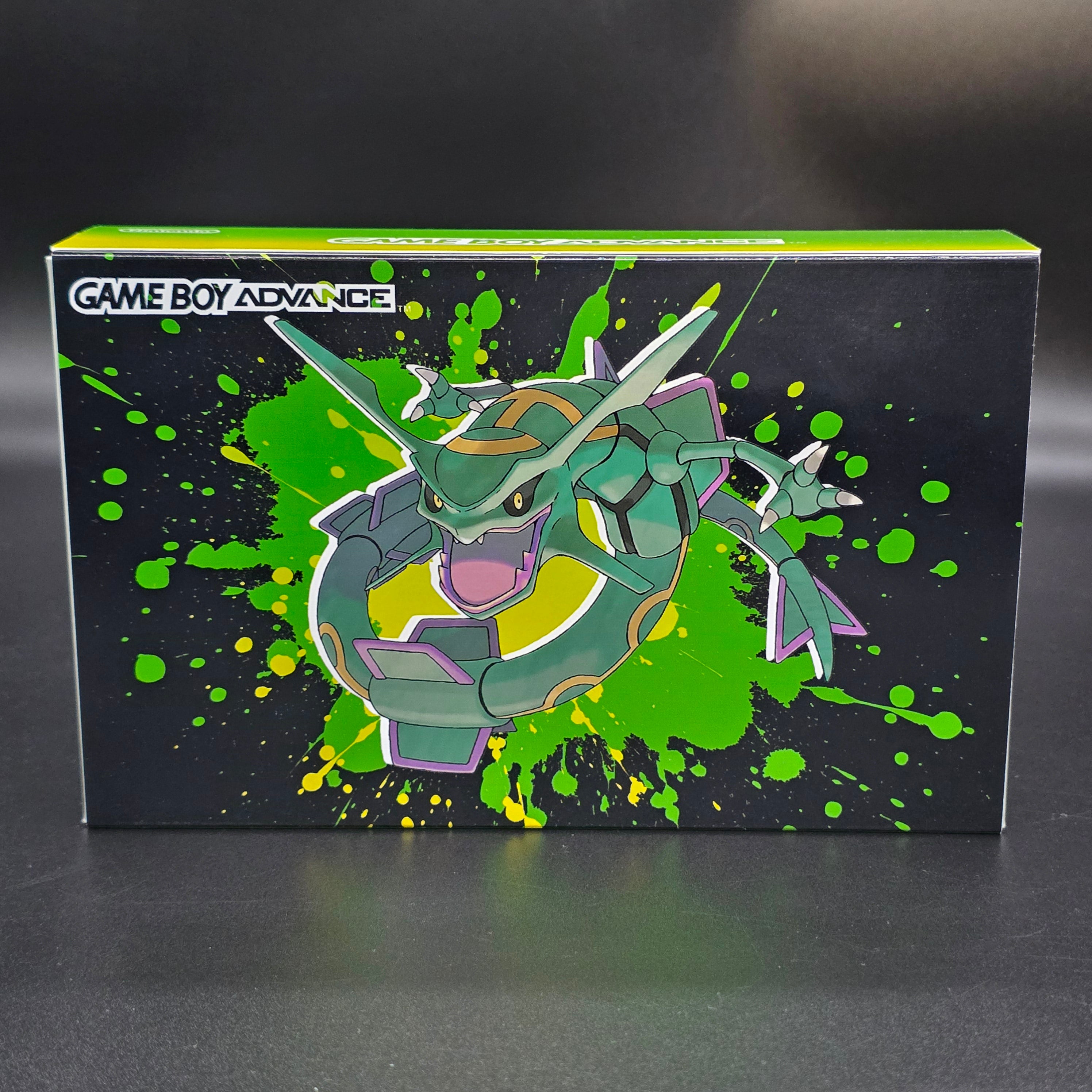 Nintendo Game Boy Advance (GBA) Custom Rayquaza Backlit Handheld Console