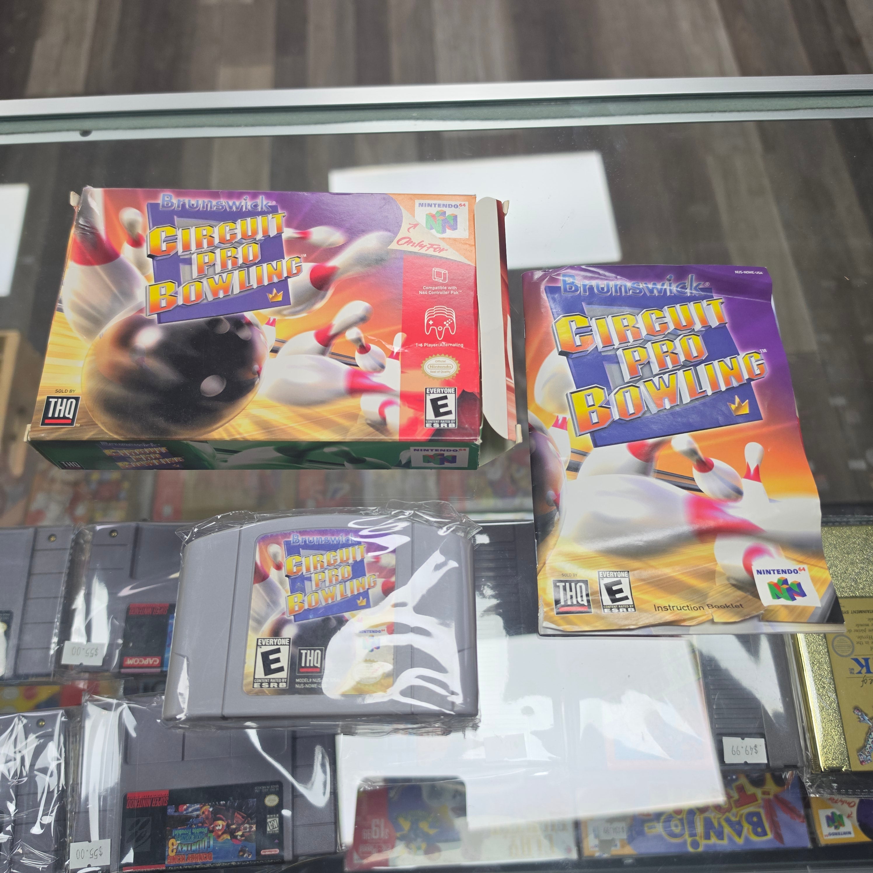 Brunswick Circuit Pro Bowling - Nintendo N64