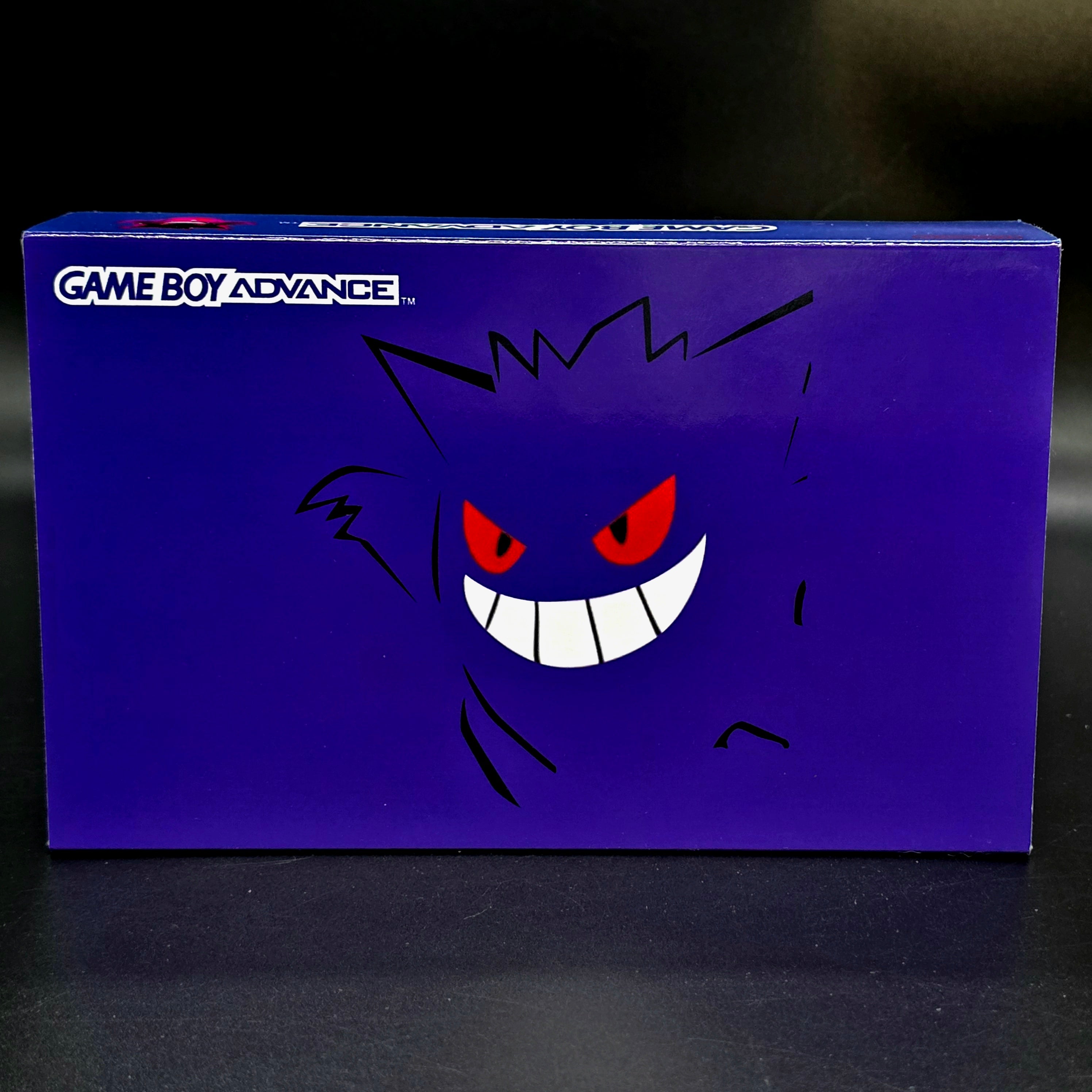 Nintendo Game Boy Advance (GBA) Custom Gengar Backlit Handheld Console