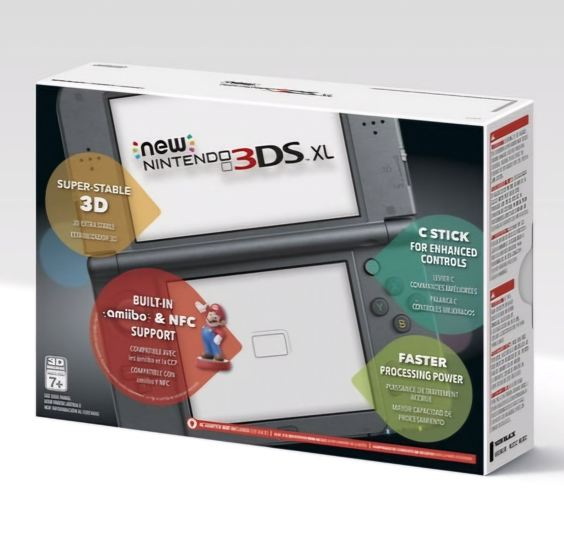 "NEW" Nintendo 3DS XL Grey Handheld System