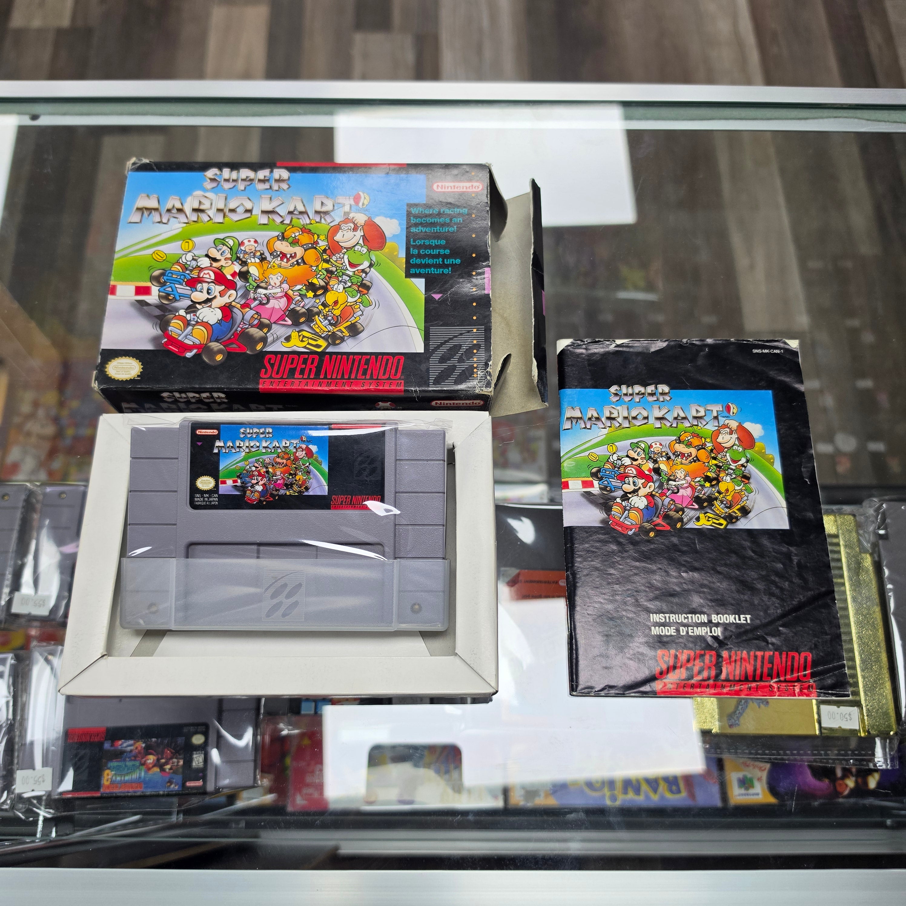 Super Mario Kart - Nintendo SNES