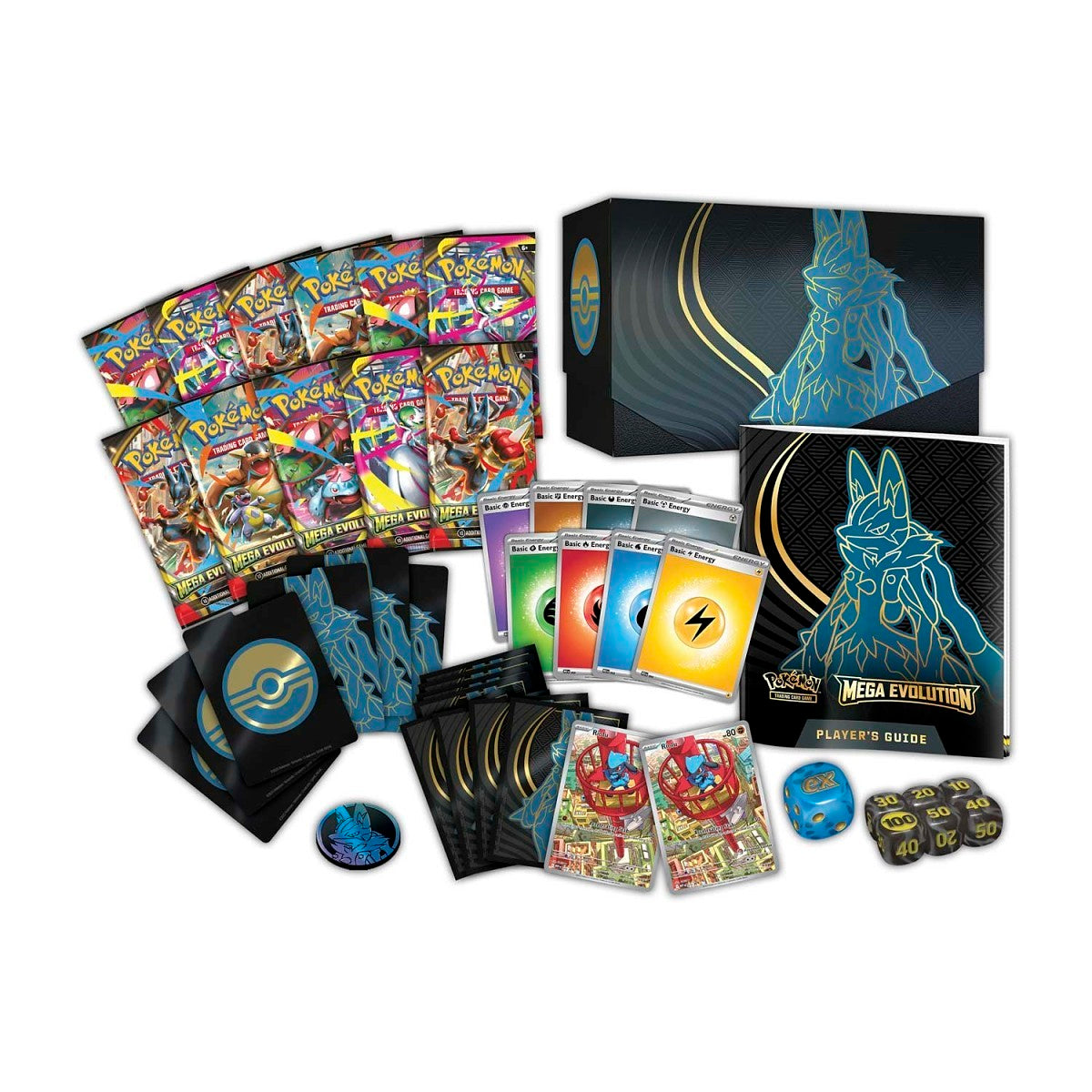 Pokemon TCG: Mega Evolution Pokémon Center Elite Trainer Box (Mega Lucario)