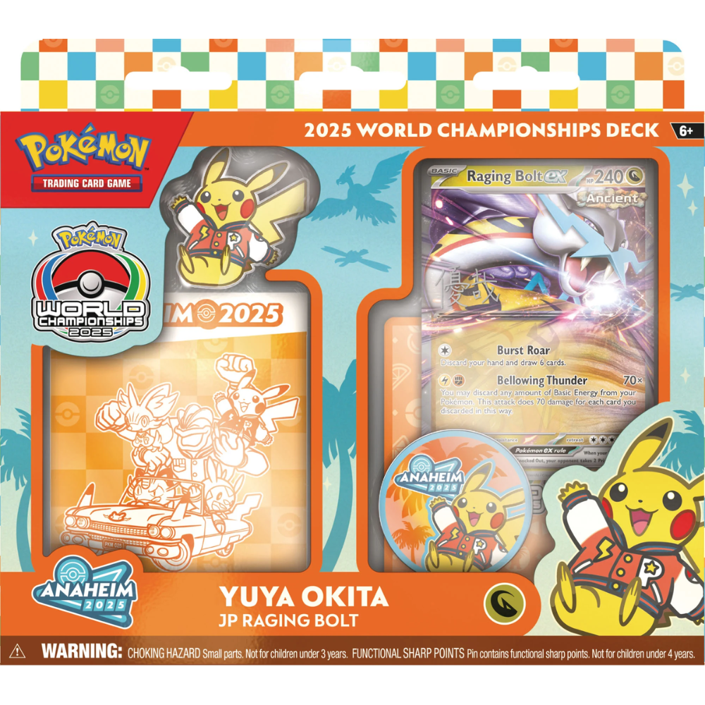 Pokemon TCG - Pokemon World Championship Deck 2025 Display