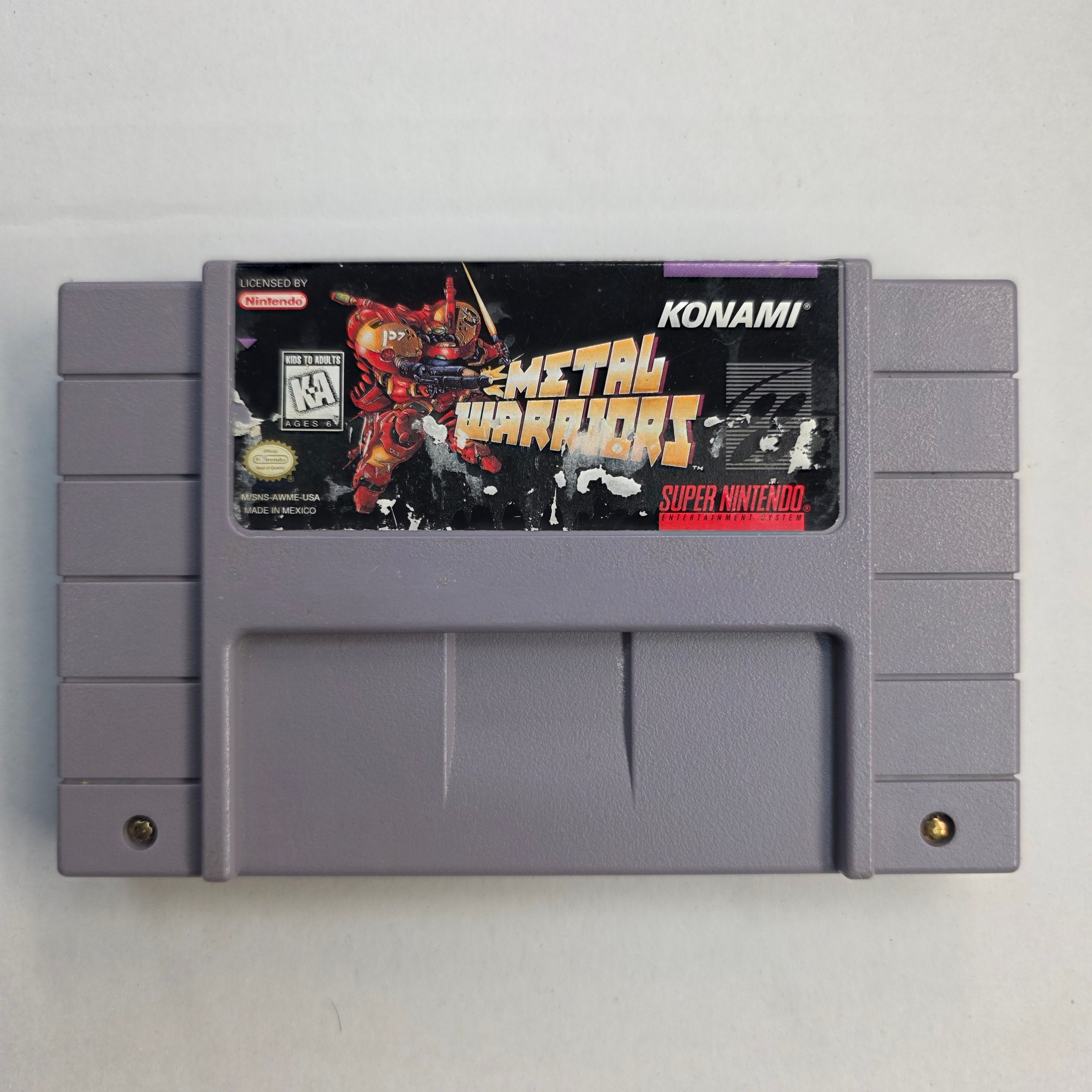 Metal Warriors - Nintendo SNES