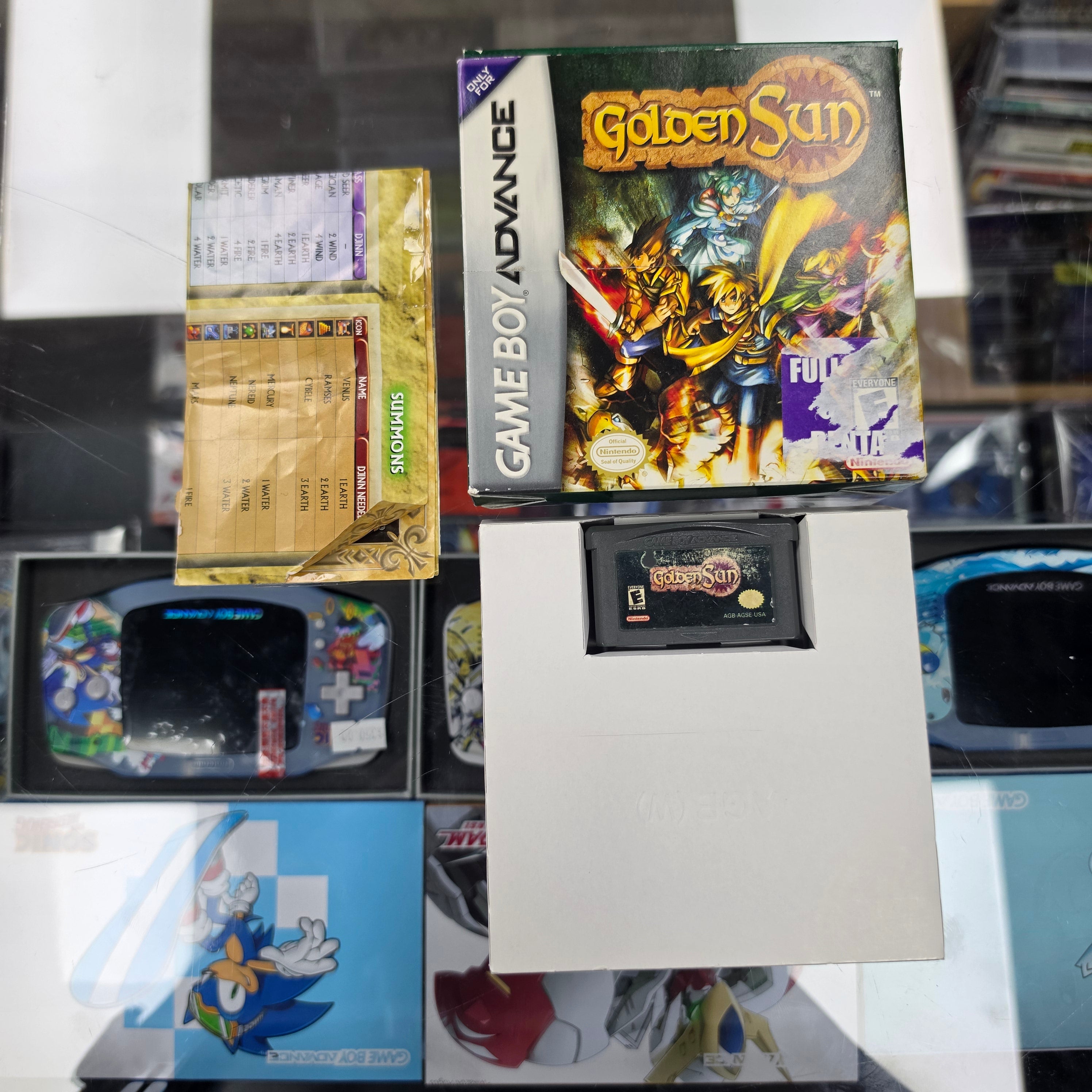 Golden Sun - Nintendo Game Boy Advance