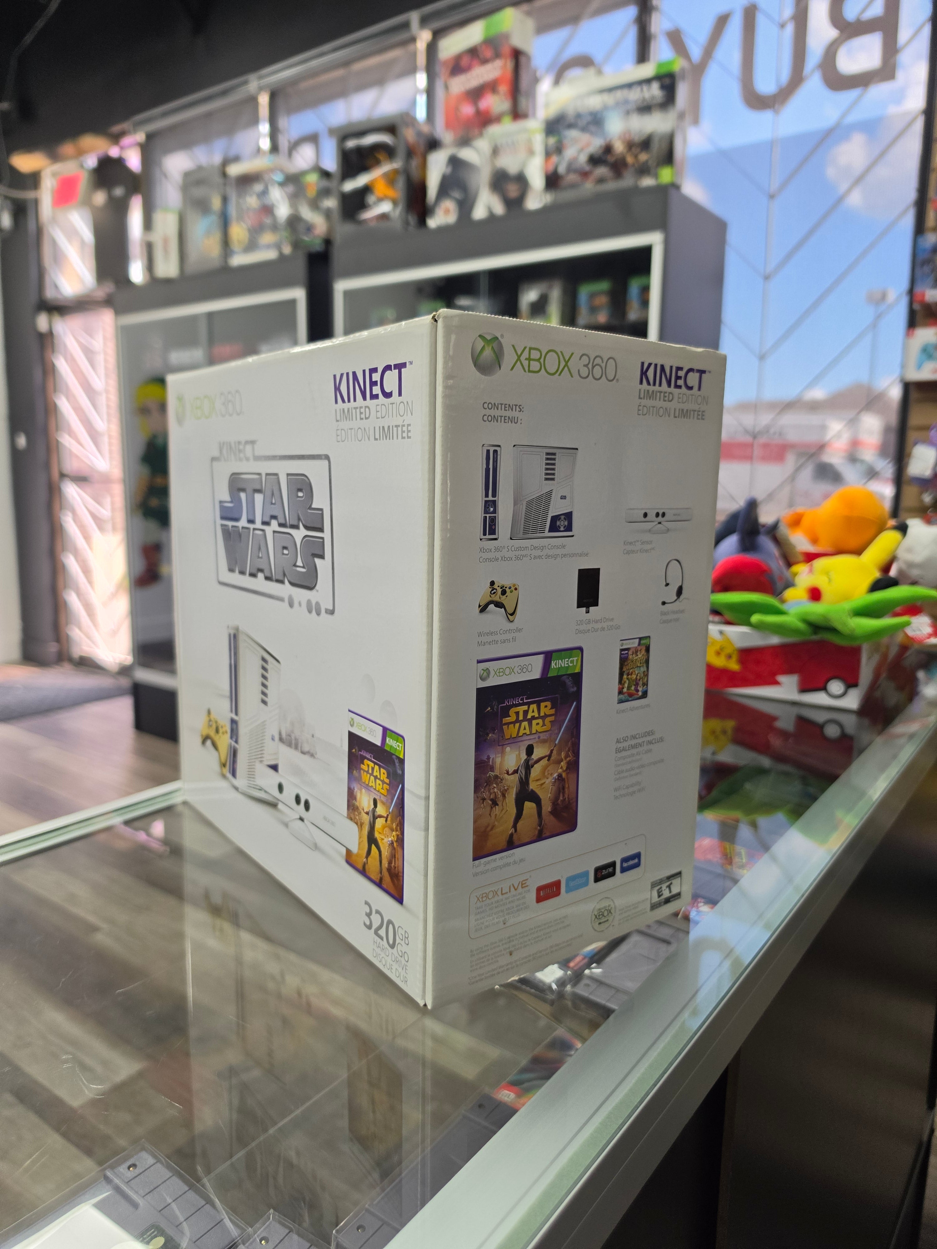 NIB Microsoft Xbox 360 Slim Kinect Star Wars Limited Edition (Brand New)