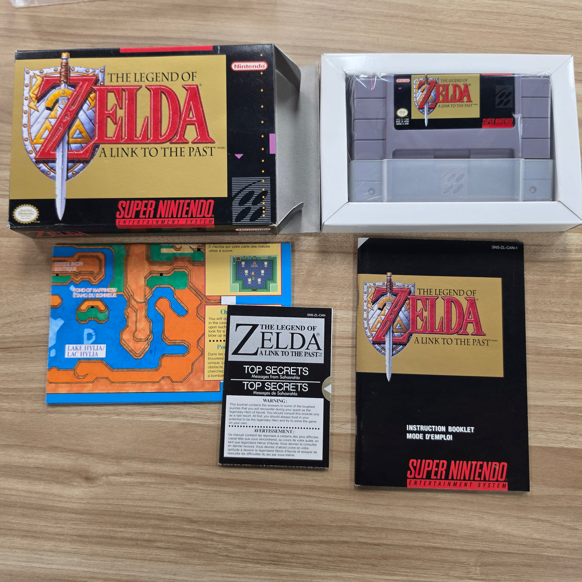The Legend of Zelda Link to the Past Complete - Nintendo SNES