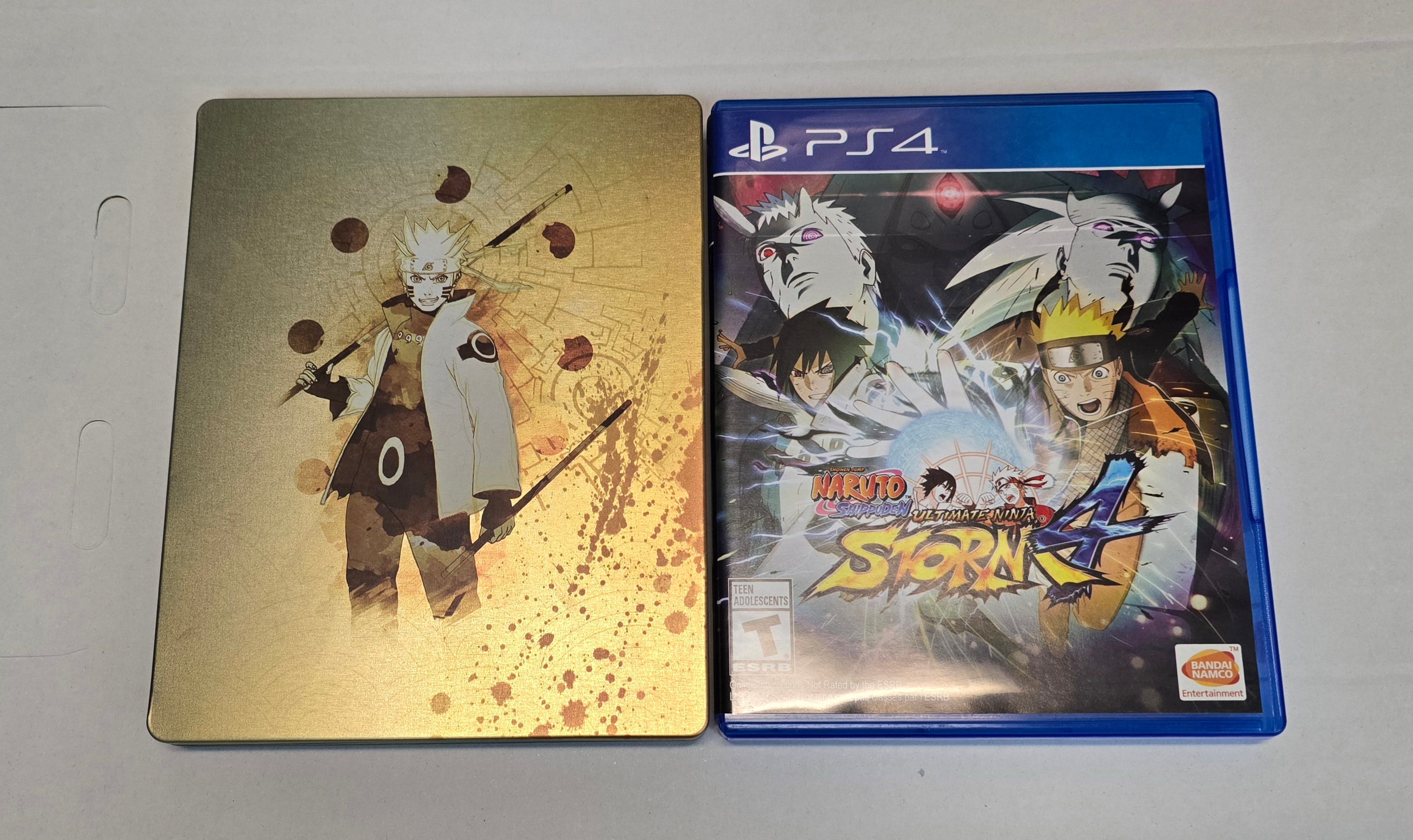 Naruto Shippuden Ultimate Ninja Storm 4 With Limited Edition Steelbook - Sony PlayStation 4 (PS4)