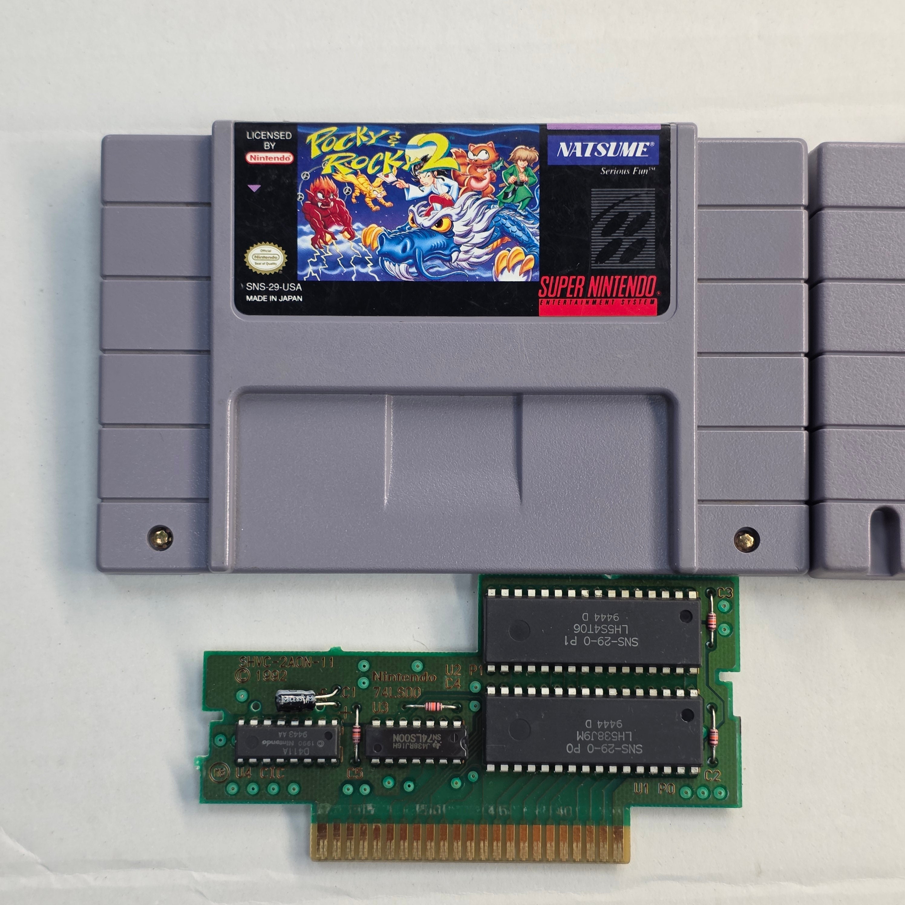 Pocky and Rocky 2 - Nintendo SNES