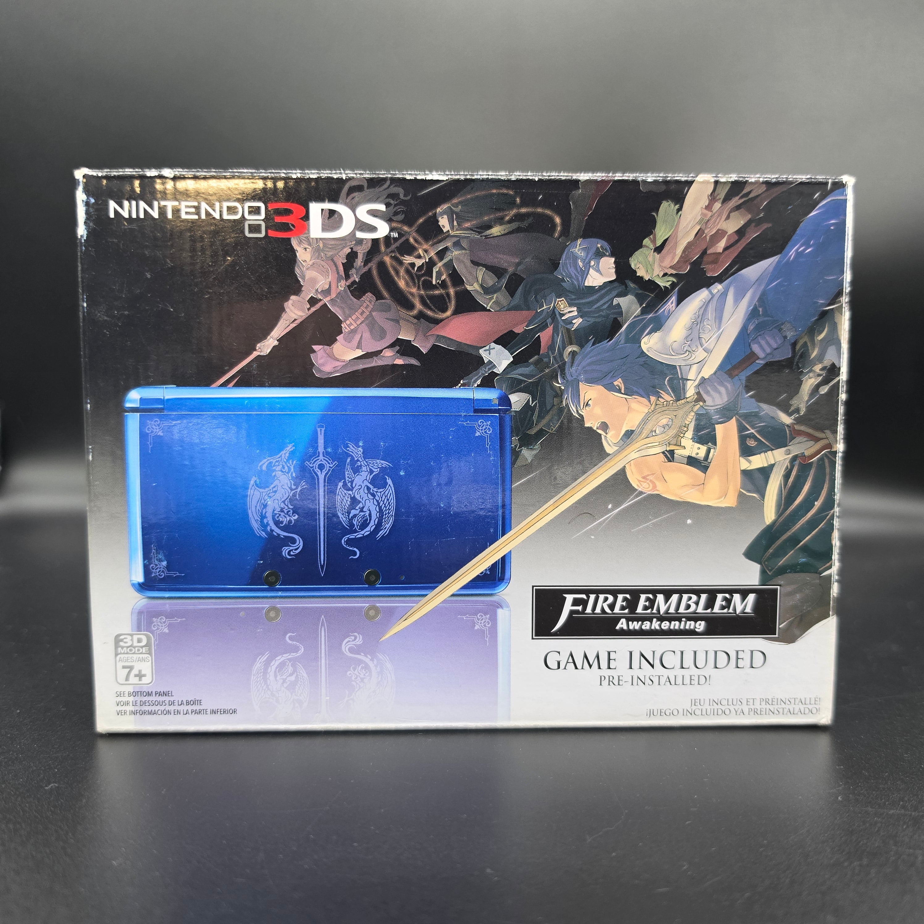 Nintendo 3DS Blue Fire Emblem Awakening Limited Edition
