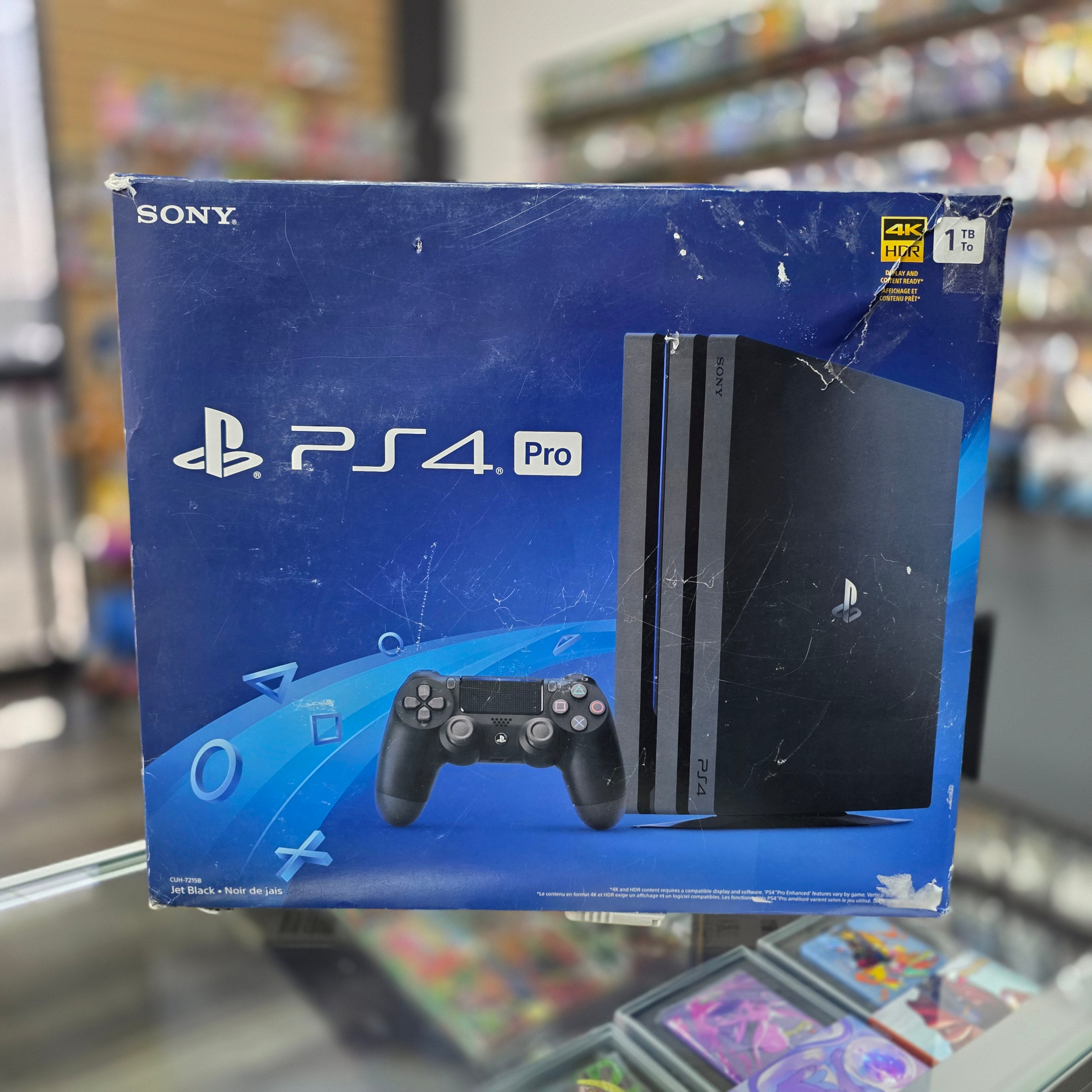 Sony PlayStation 4 PRO PS4 Black Console Bundle