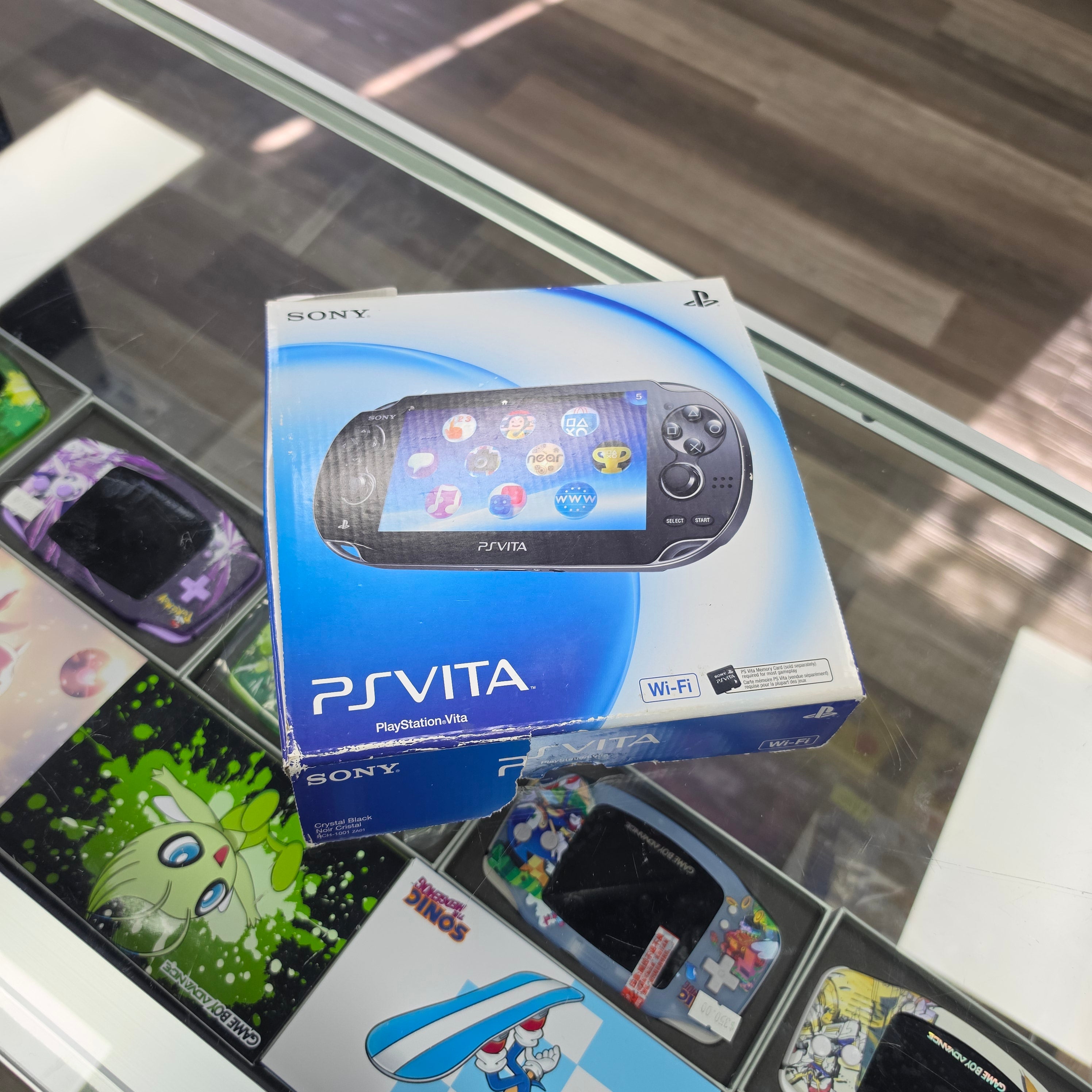 (CIB) Sony PlayStation PS Vita Black Handheld Console (PCH-1001)