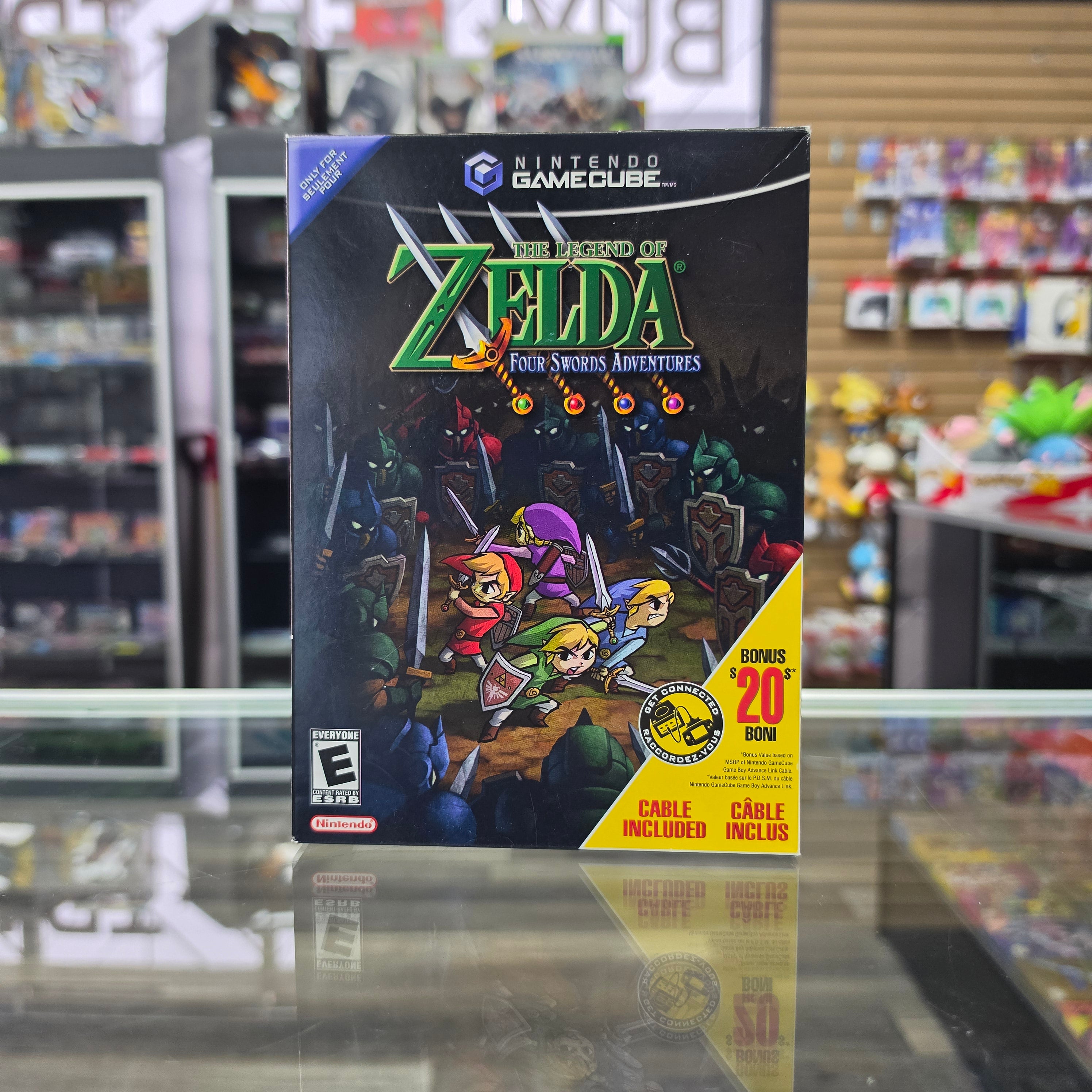 The Legend of Zelda Four Swords Adventures Big Box - Nintendo GameCube