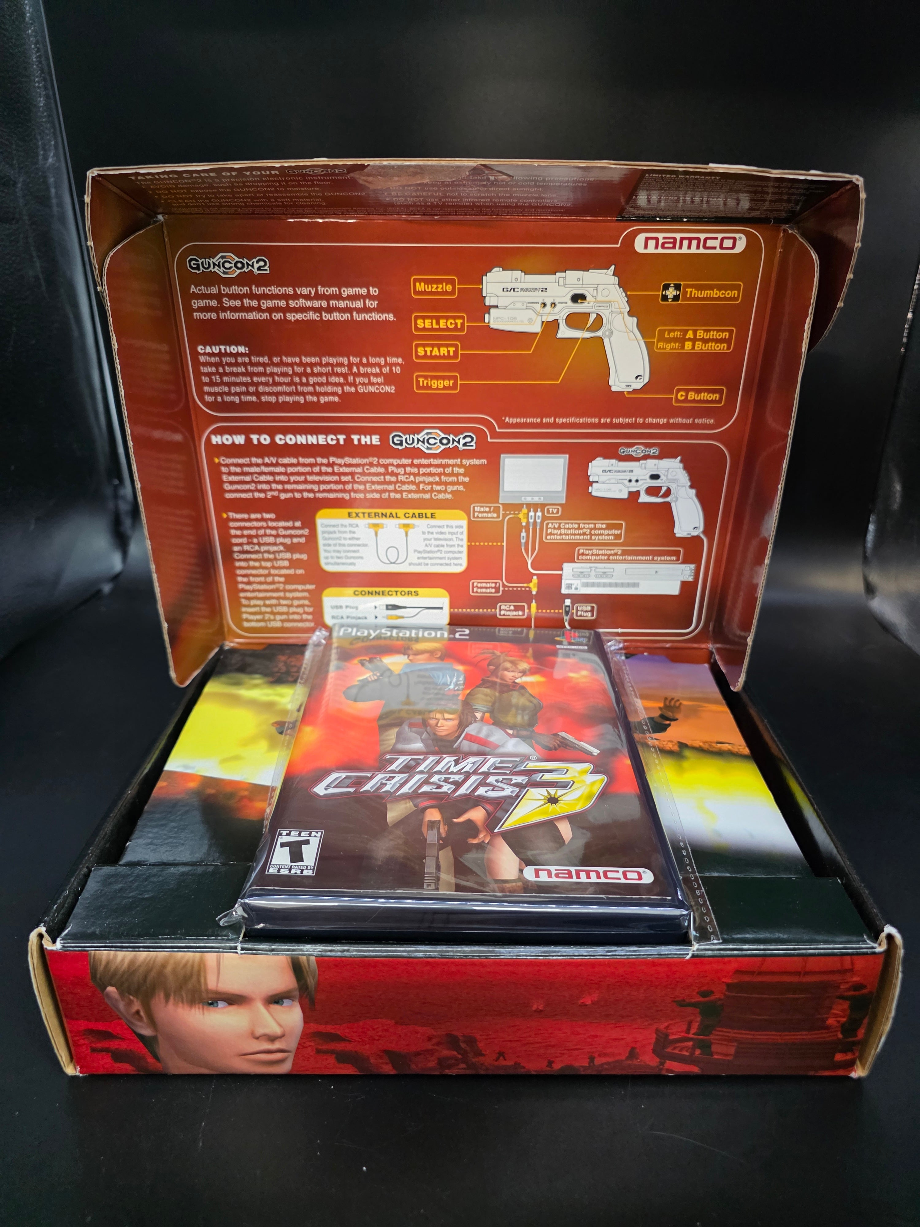 Time Crisis 3 [Gun Bundle] - Sony PlayStation 2 (PS2)