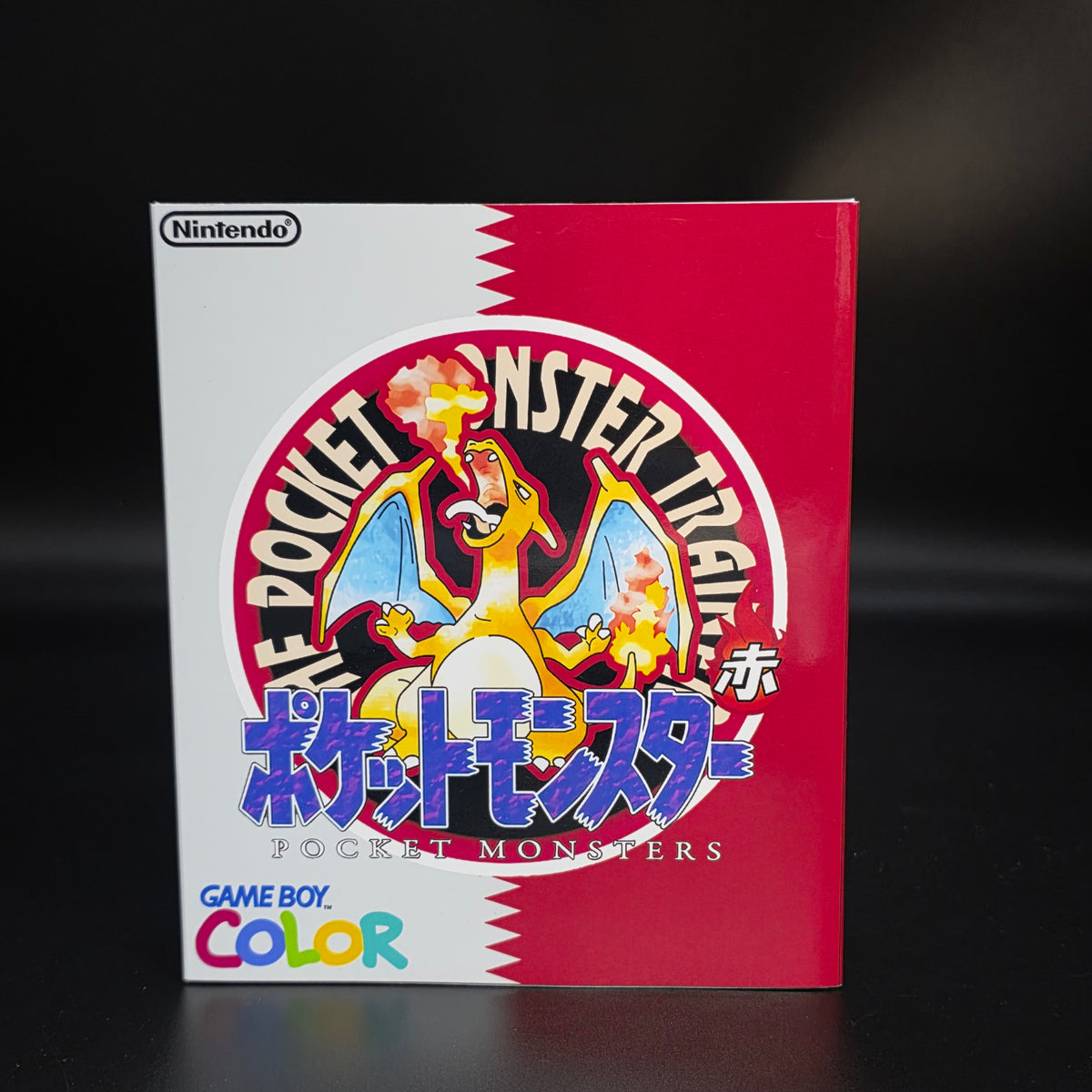 Gbc Custom Nintendo Game Boy Color (GBC) Custom Charizard Backlit Handheld Consol