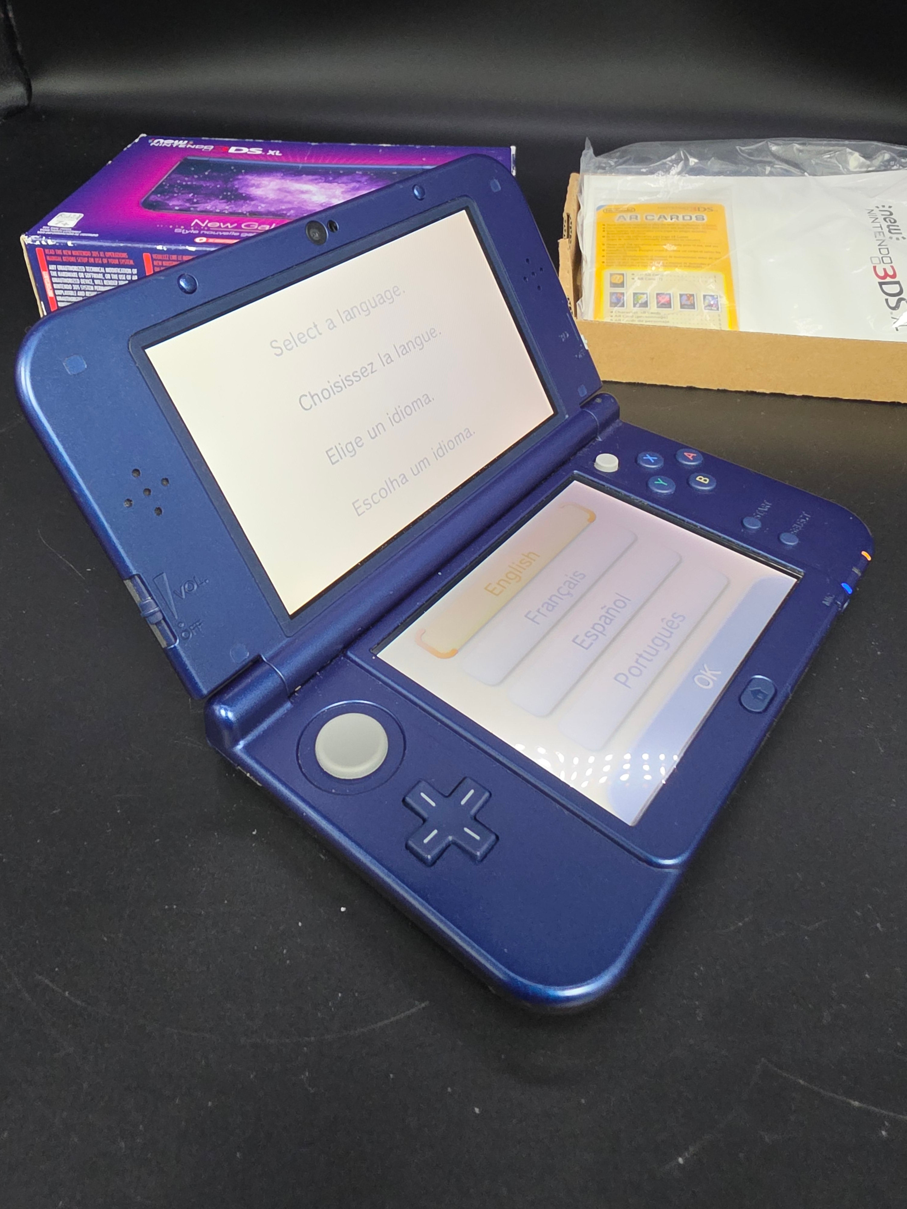 Complete in box "NEW" Nintendo 3DS XL Galaxy Handheld System [B]