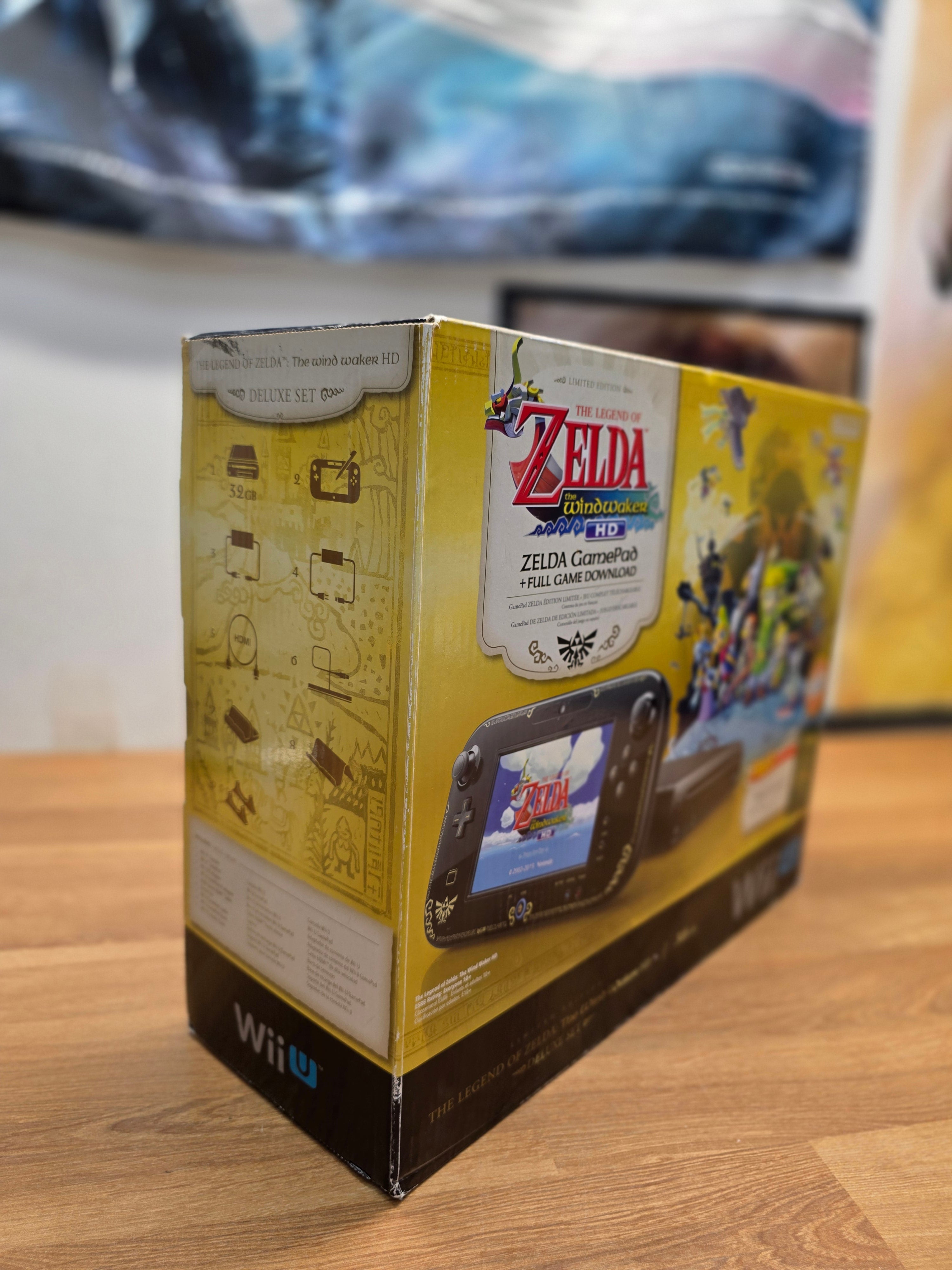 Nintendo Wii U Zelda Windwaker Deluxe Set 32GB * BRAND NEW