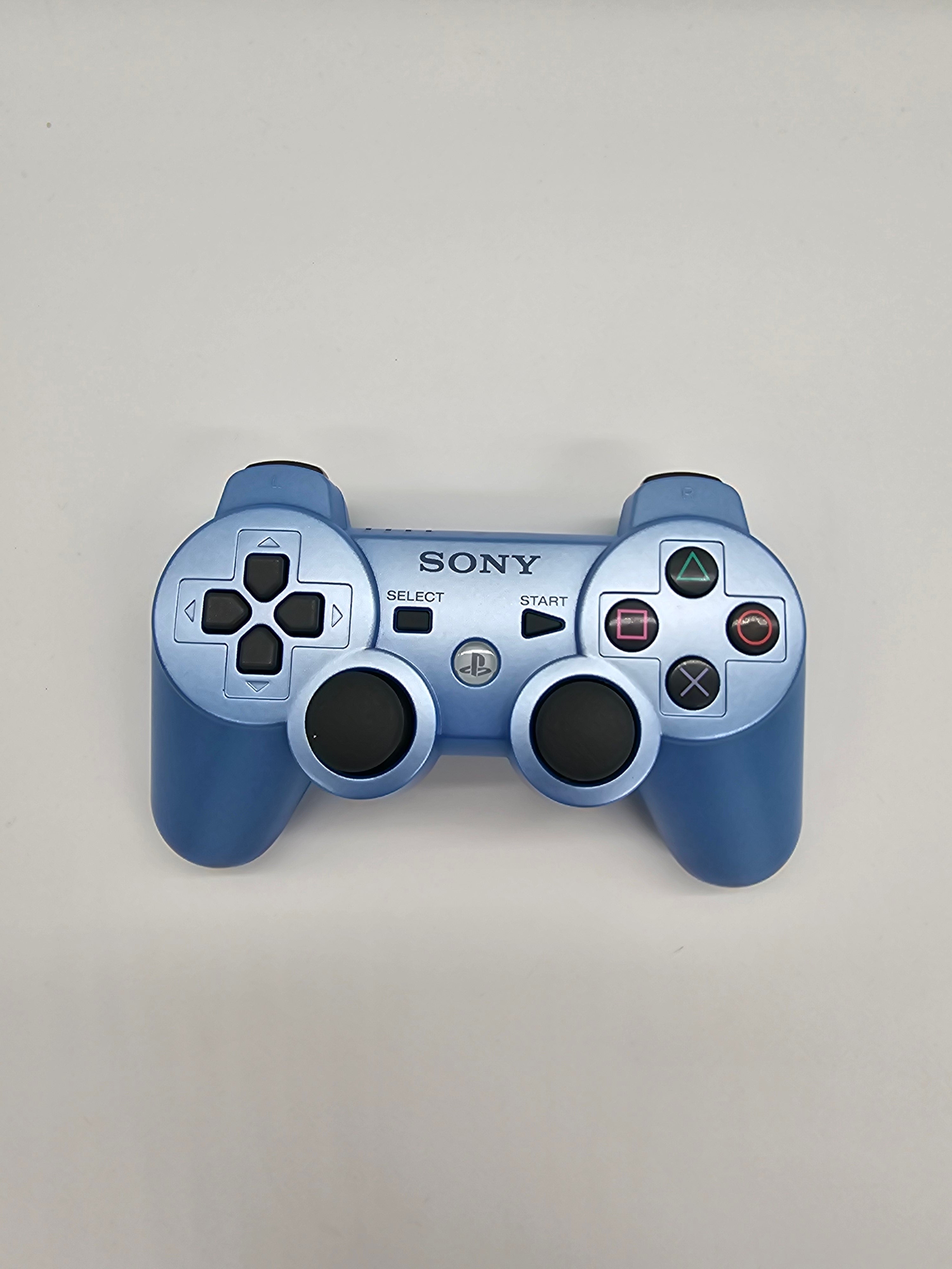 Sony PlayStation 3 PS3 DualShock 3 Candy Blue Wireless Controller