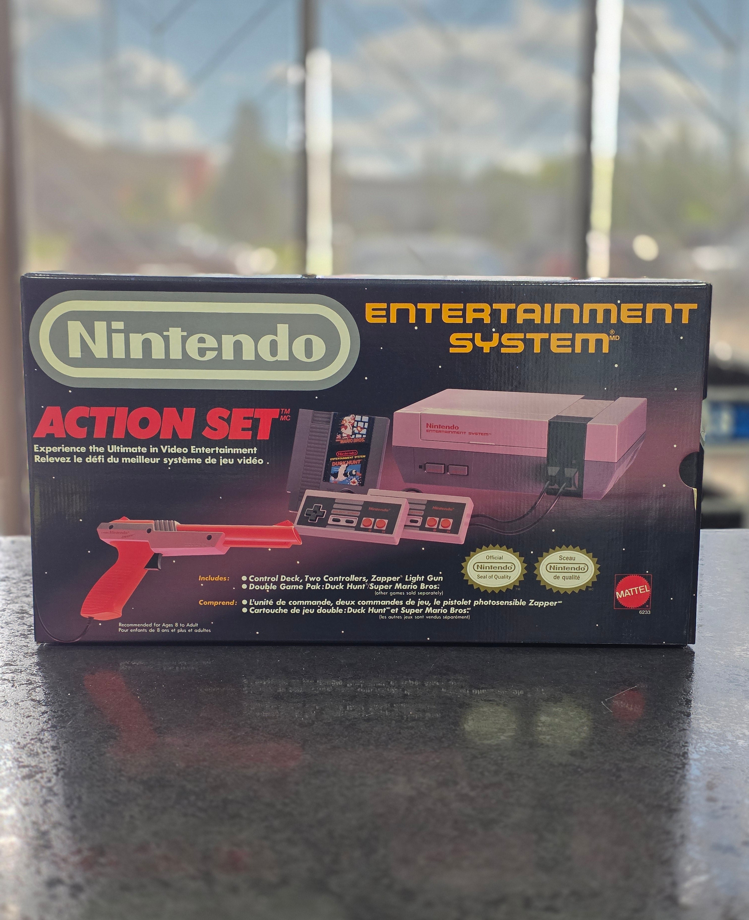 CIB Nintendo NES Action Set - Console Bundle