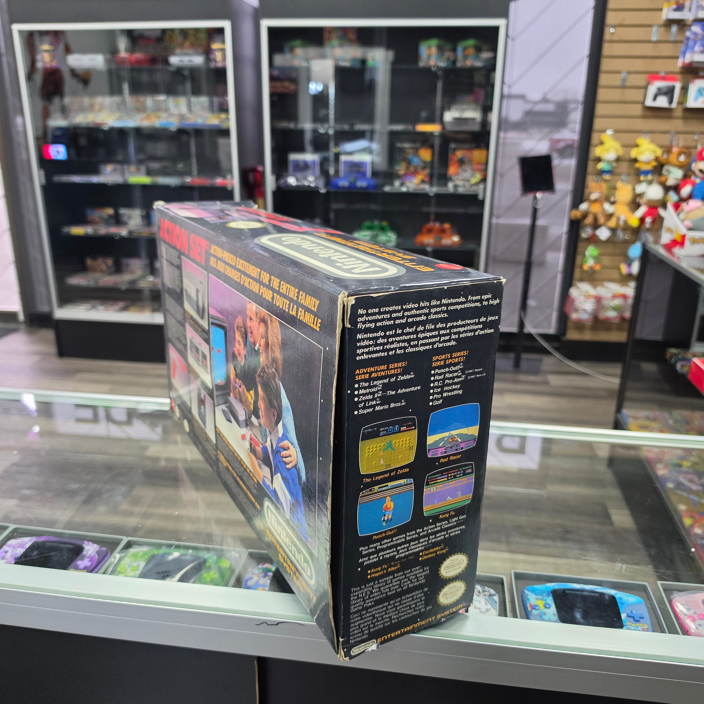 CIB Nintendo NES Action Set - Console Bundle