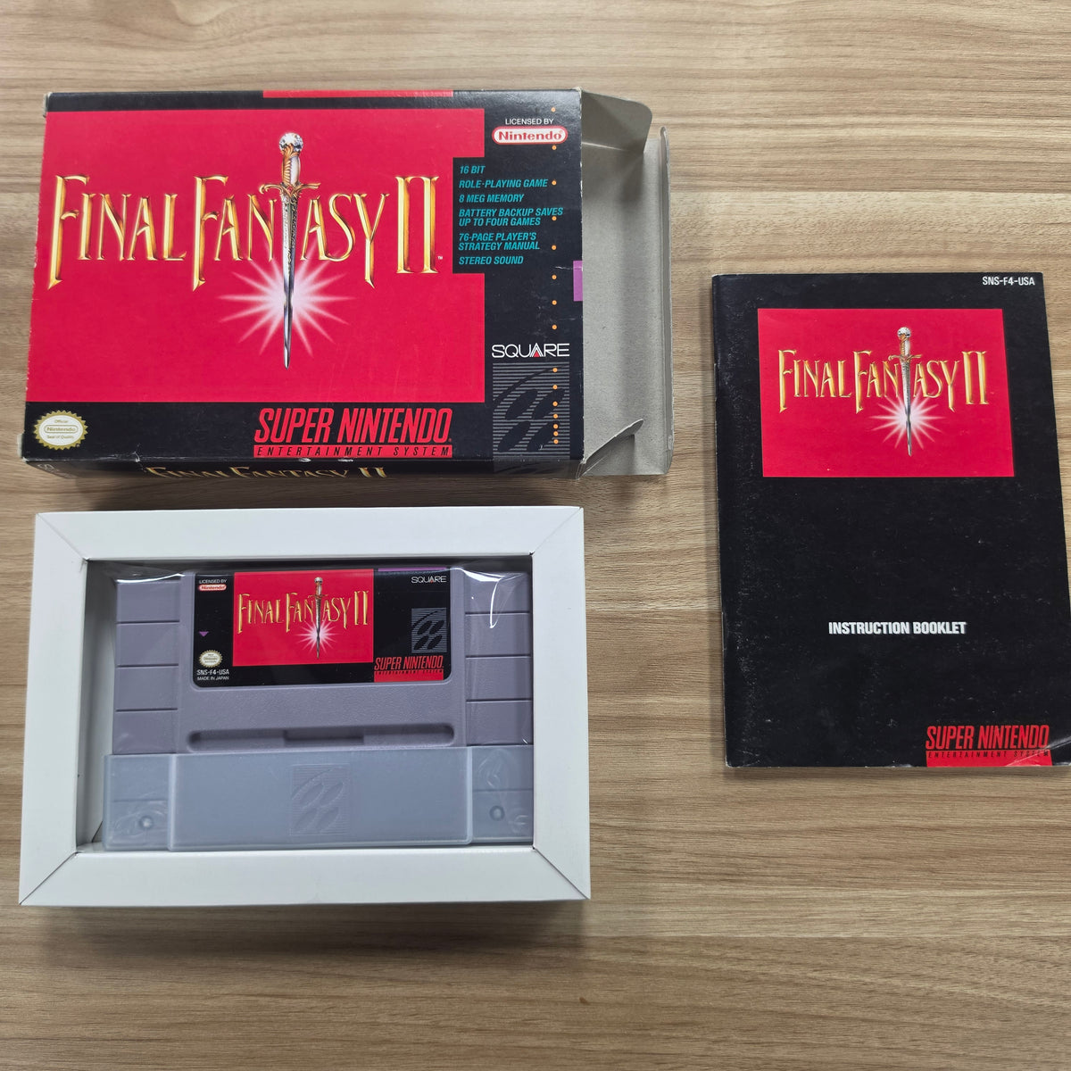 Final Fantasy II - Nintendo SNES