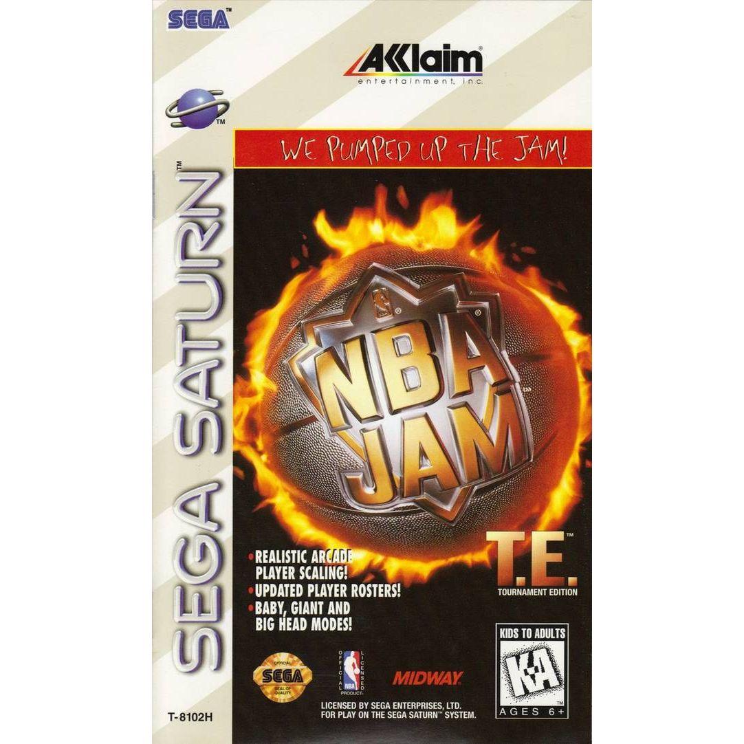 NBA Jam Tournament Edition - Sega Saturn