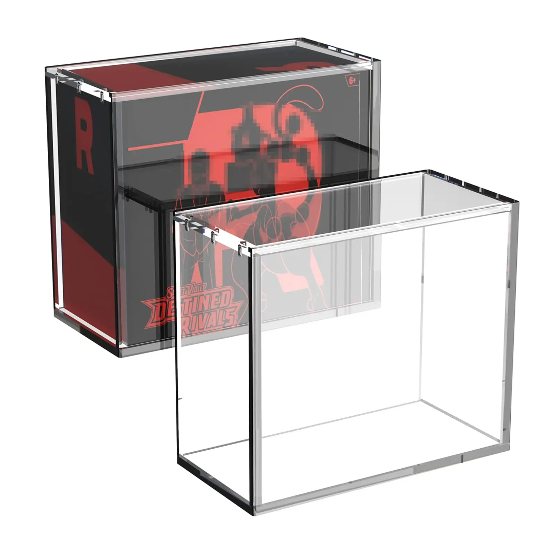 Pokemon Elite Trainer Box Premium Acrylic Display Case - Magnetic Lid