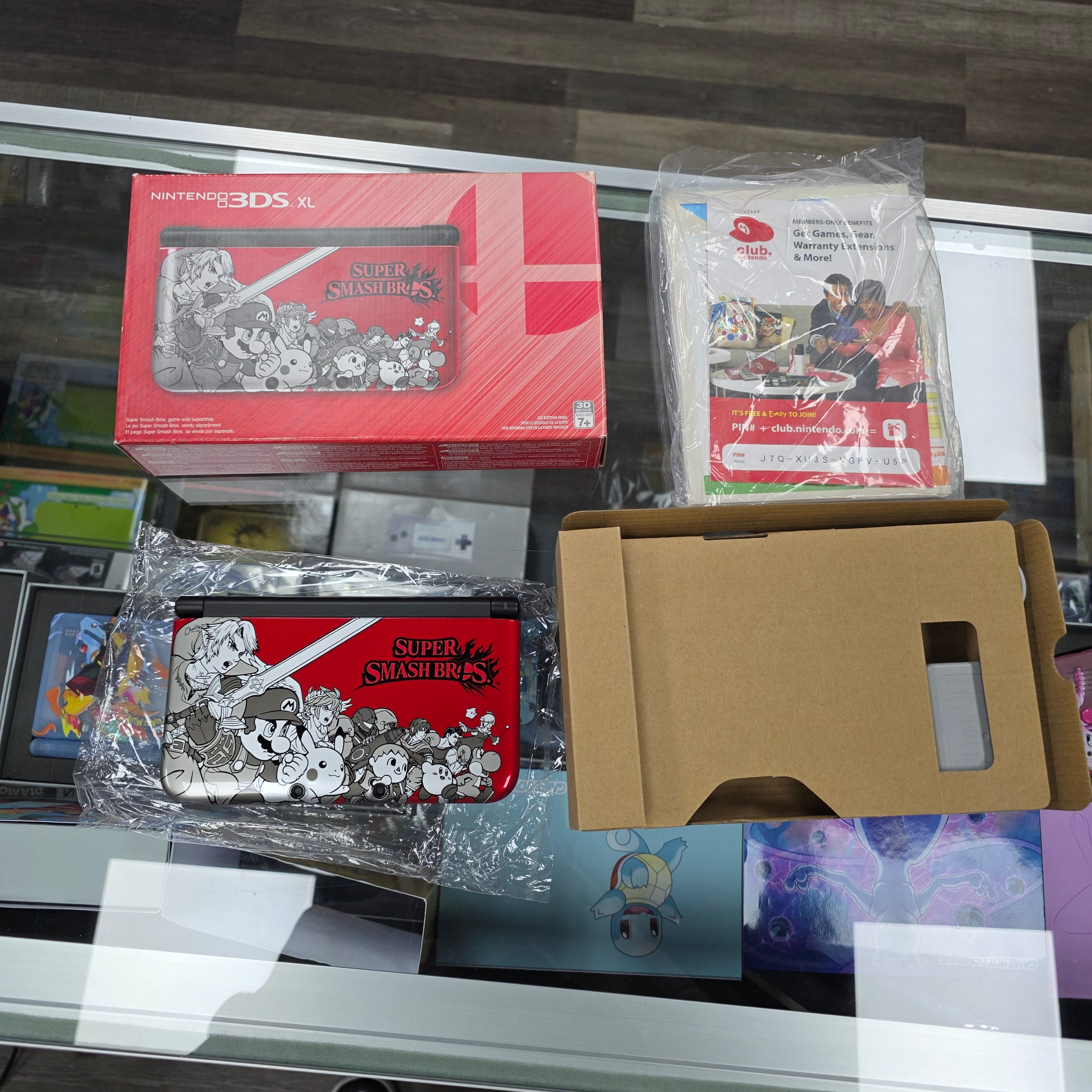 Nintendo 3DS XL Super Smash Bros. Red Edition -Boxed Complete- NTSC