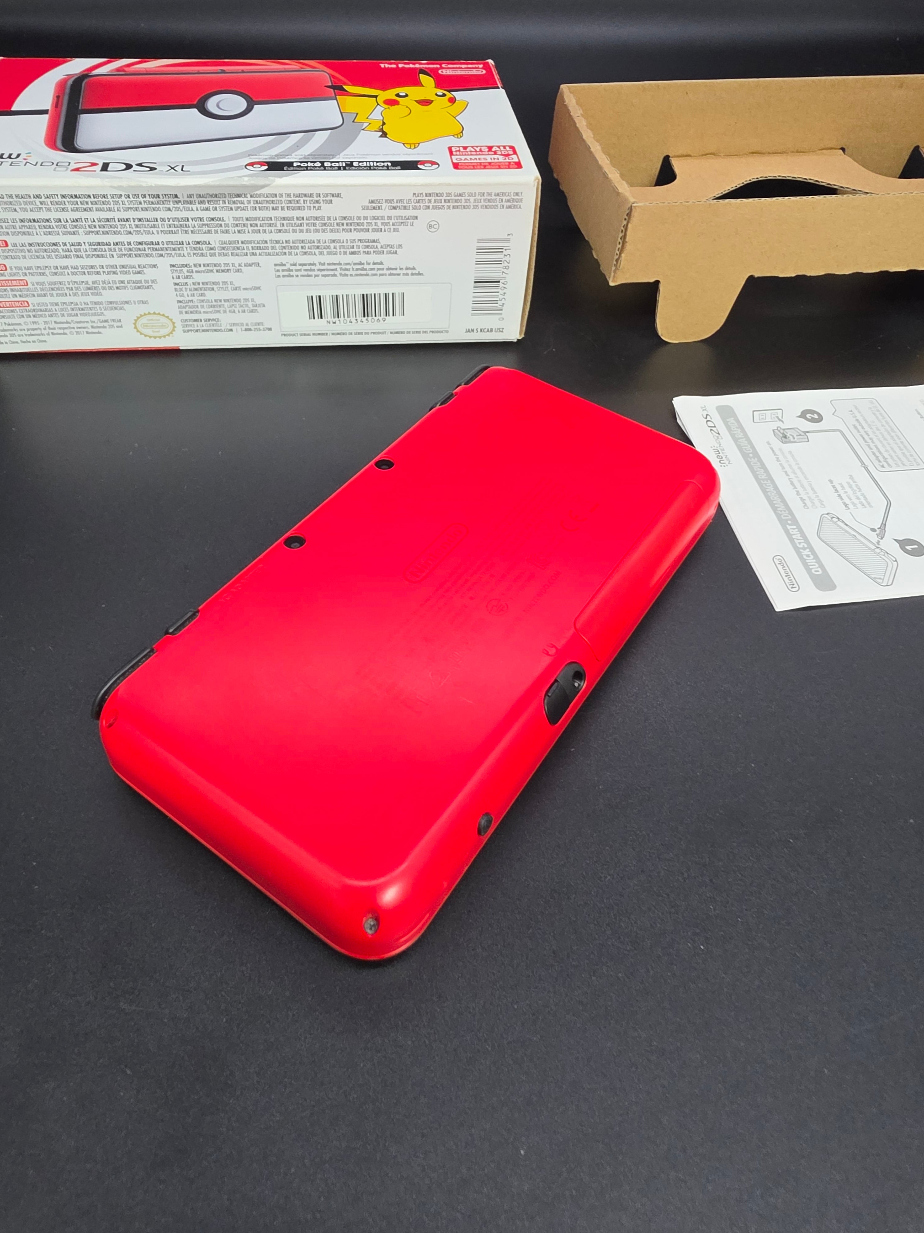 New Nintendo 2DS XL Poke Ball Edition Handheld Console