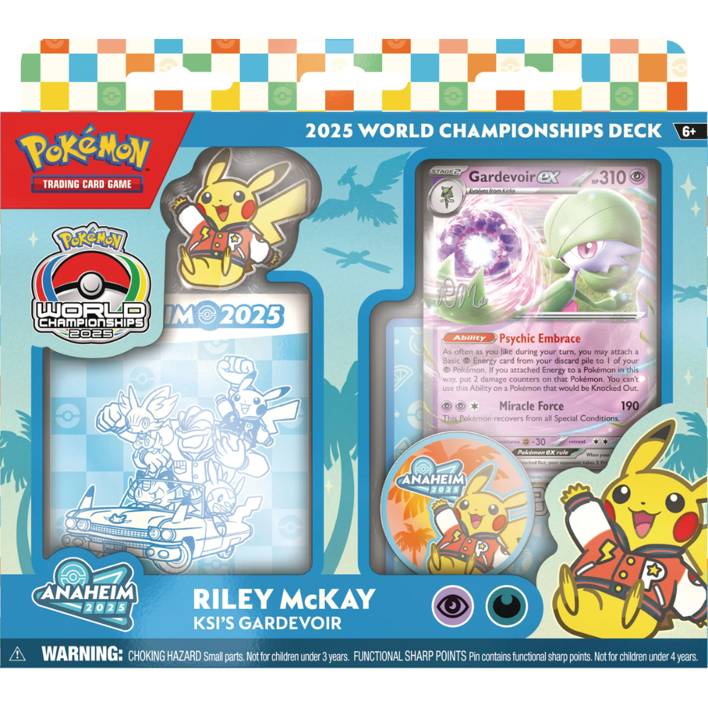 Pokemon TCG - Pokemon World Championship Deck 2025 Display