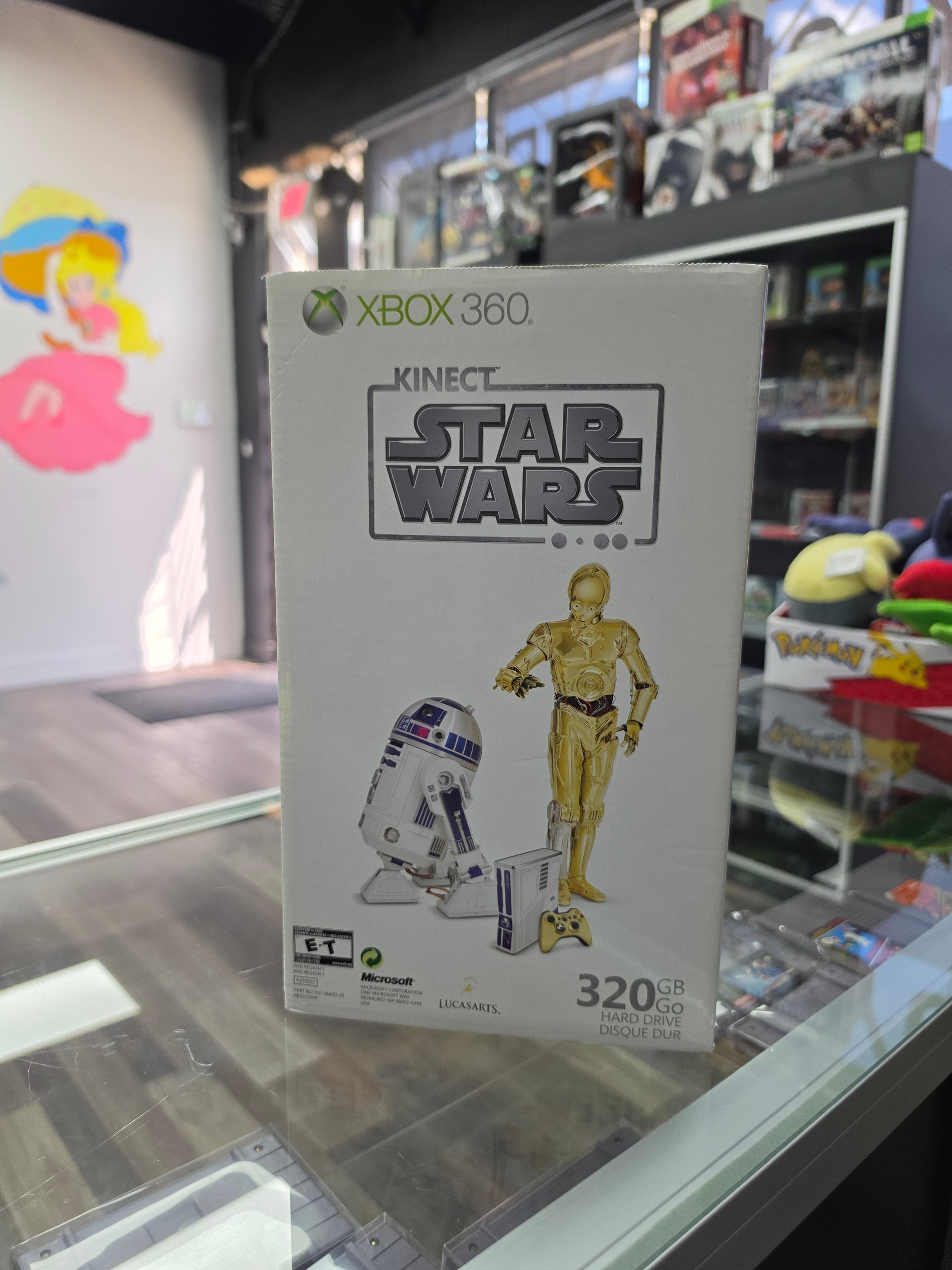 NIB Microsoft Xbox 360 Slim Kinect Star Wars Limited Edition (Brand New)