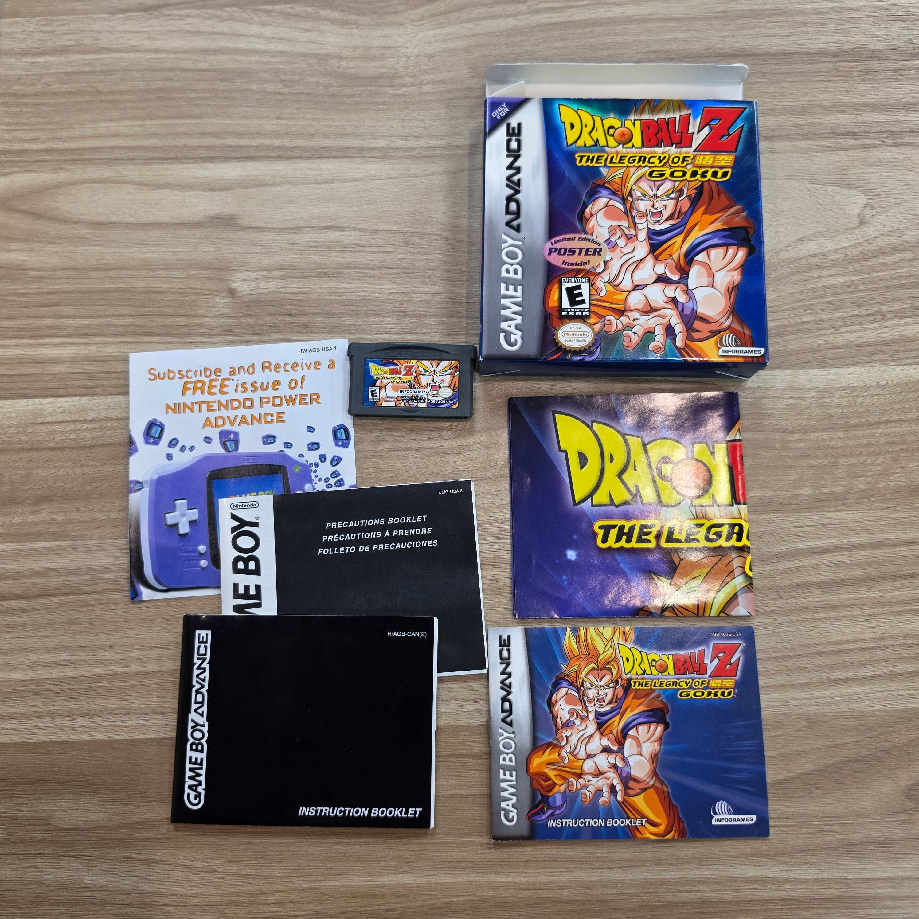 Dragon Ball Z Legacy of Goku - Nintendo Game Boy Advance
