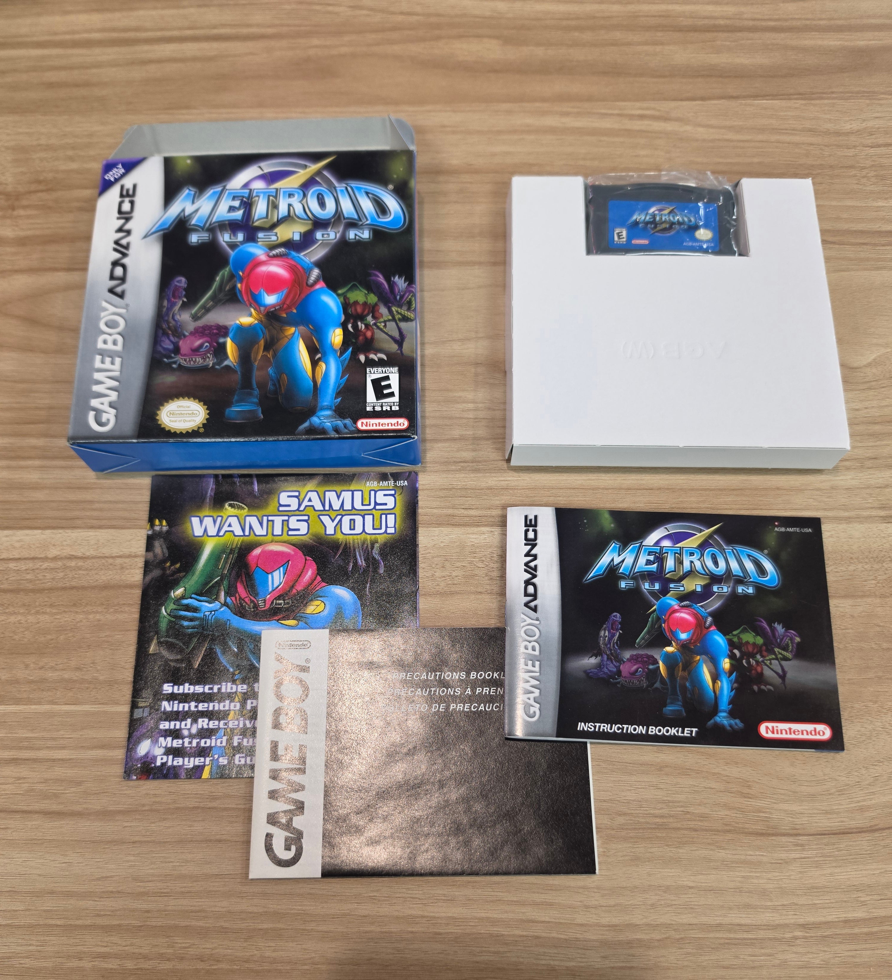 Metroid Fusion - Nintendo Game Boy Advance