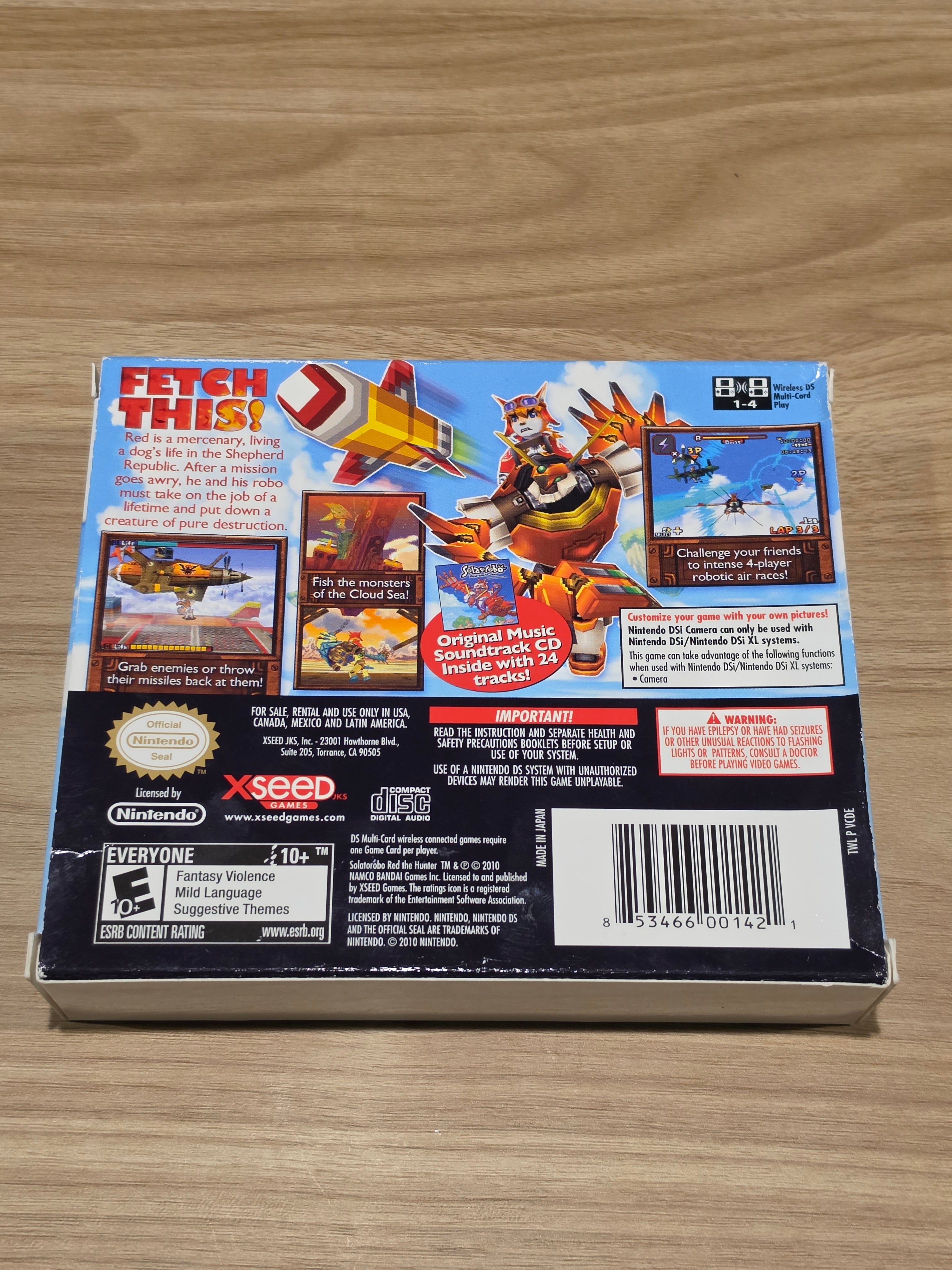 Solatorobo Red The Hunter - Nintendo DS