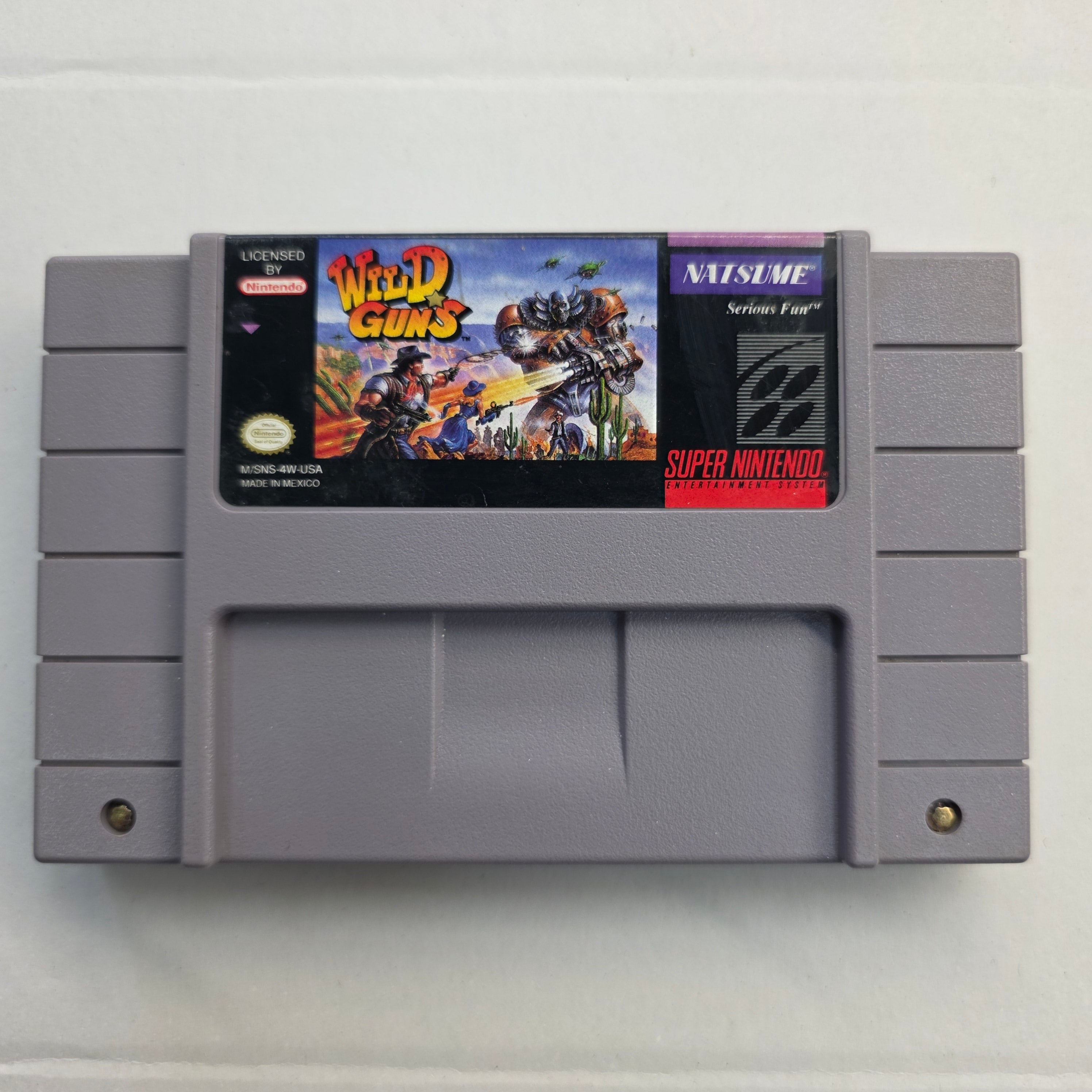 Wild Guns - Nintendo SNES